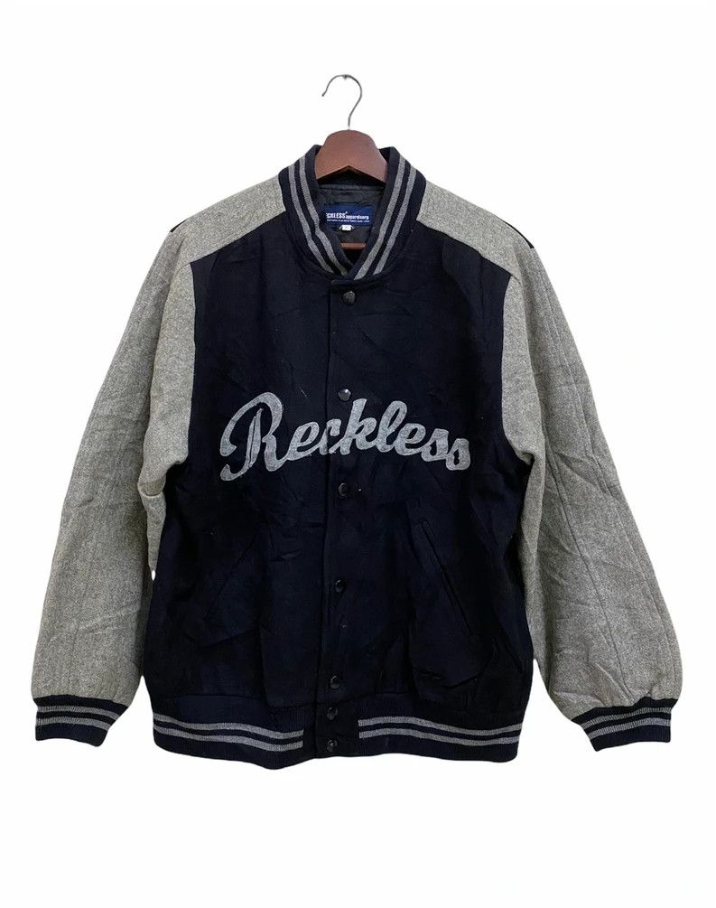 Japanese Brand Japanese Brand Wool Varsity Jacket Size US M / EU 48-50 / 2 - 1 Thumbnail