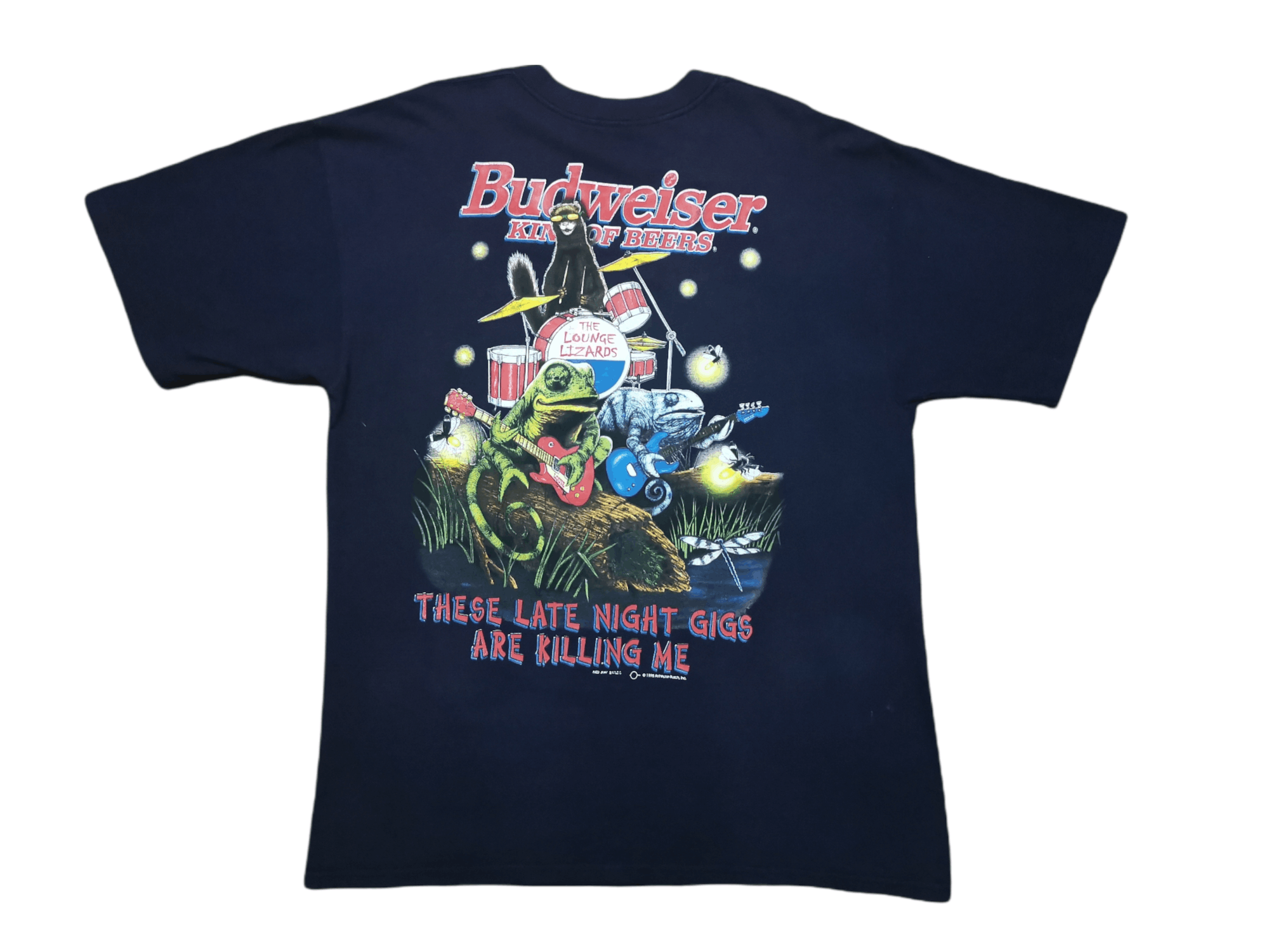 Budweiser Vintage Budweiser King Of Beers Tees Size US L / EU 52-54 / 3 - 3 Thumbnail