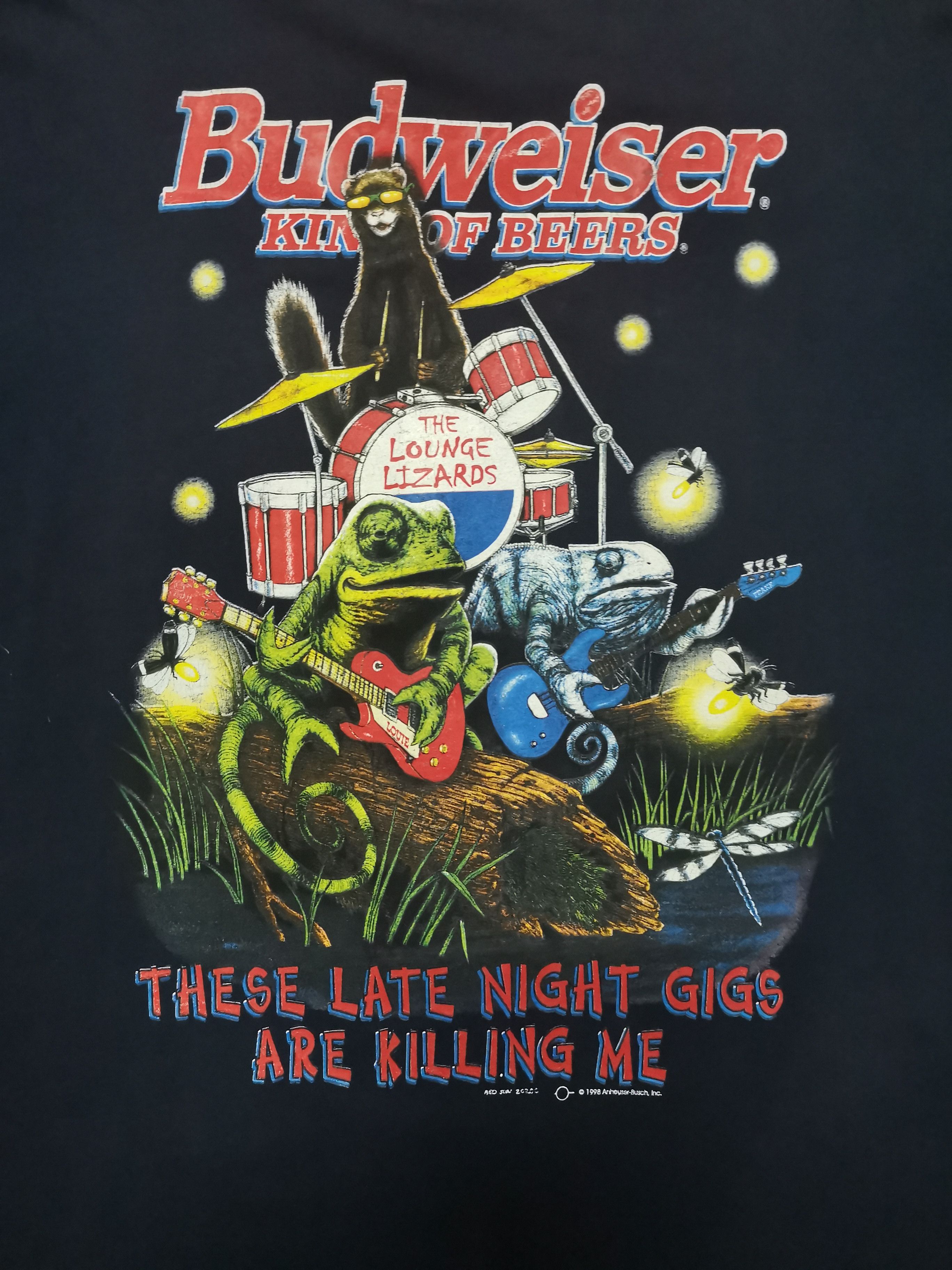 Budweiser Vintage Budweiser King Of Beers Tees Size US L / EU 52-54 / 3 - 1 Thumbnail
