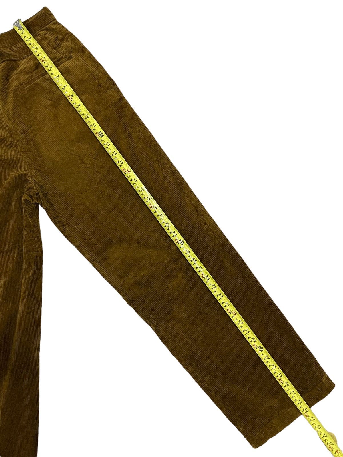Japanese Brand Rare Ines De La Fressange Corduroy Pants Size 28" / US 6 / IT 42 - 9 Thumbnail