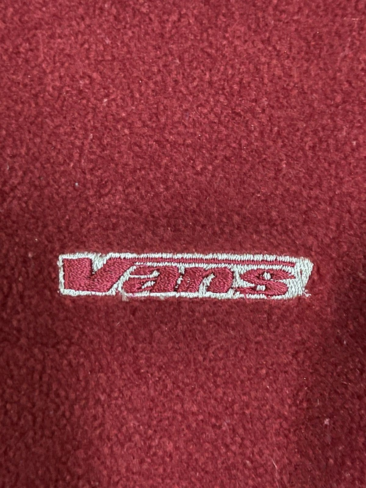 Vans Vintage 90s Vans Fleece Zipper Hooded Jacket Size US L / EU 52-54 / 3 - 10 Thumbnail