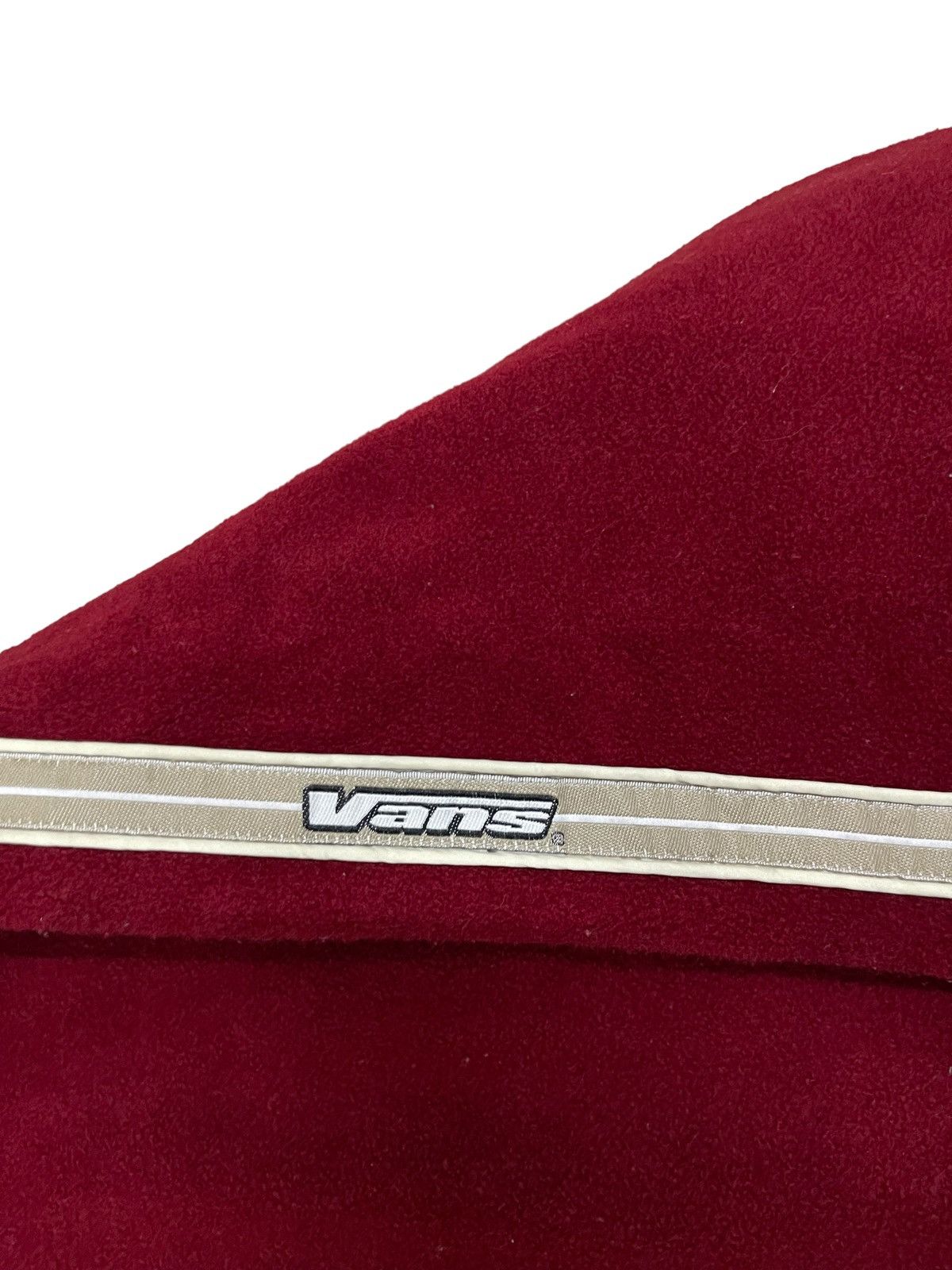 Vans Vintage 90s Vans Fleece Zipper Hooded Jacket Size US L / EU 52-54 / 3 - 9 Thumbnail