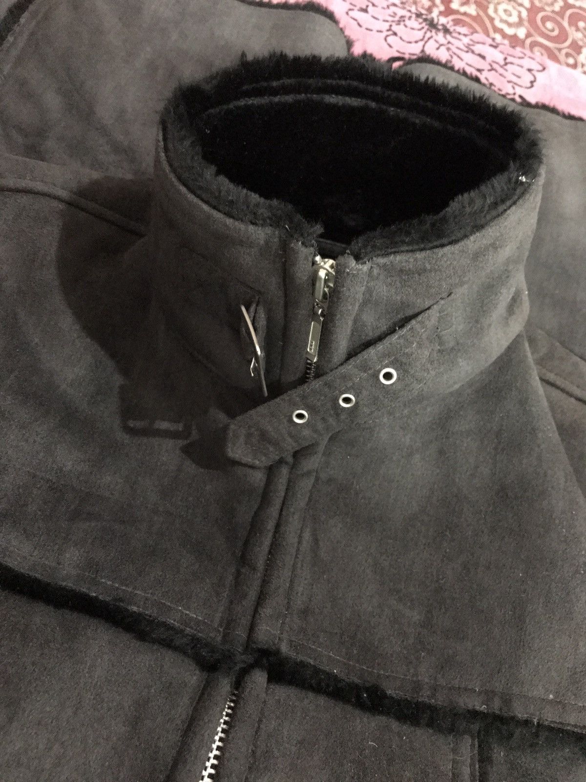If Six Was Nine × Kansai Yamamoto × Le Grande Bleu (L.G.B.) Kansai yamamoto Suede Leather Full zipper punk jacket Size US L / EU 52-54 / 3 - 3 Thumbnail