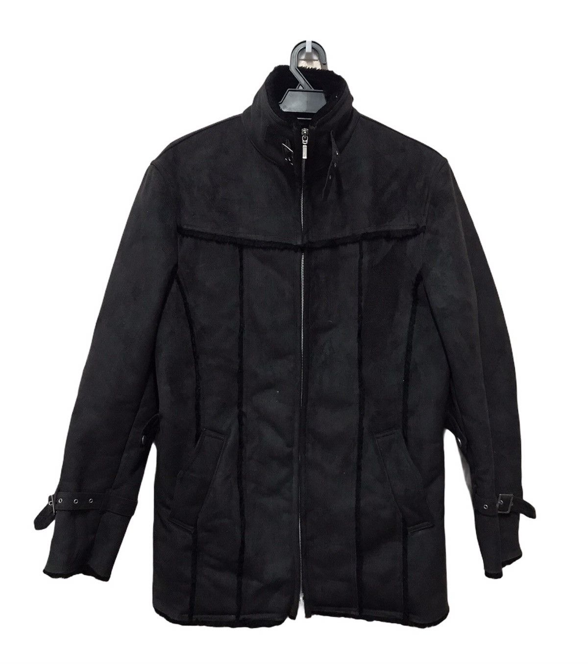 If Six Was Nine × Kansai Yamamoto × Le Grande Bleu (L.G.B.) Kansai yamamoto Suede Leather Full zipper punk jacket Size US L / EU 52-54 / 3 - 1 Thumbnail