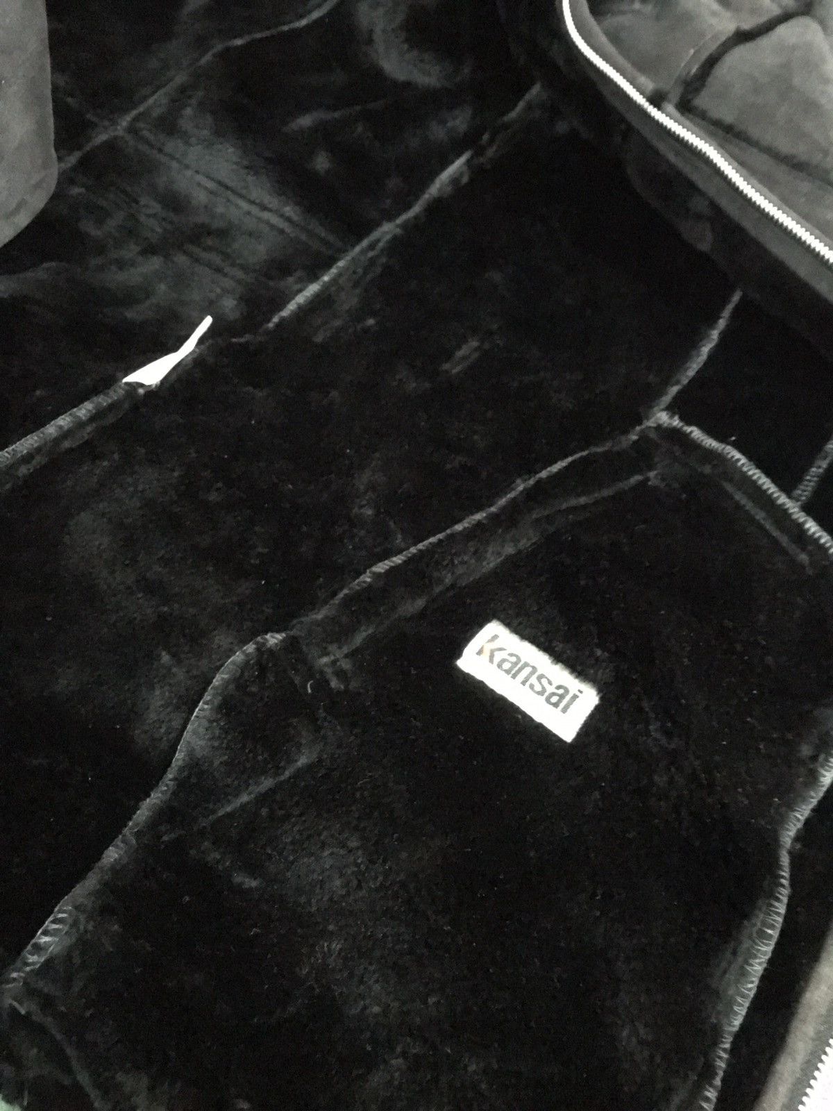 If Six Was Nine × Kansai Yamamoto × Le Grande Bleu (L.G.B.) Kansai yamamoto Suede Leather Full zipper punk jacket Size US L / EU 52-54 / 3 - 7 Thumbnail
