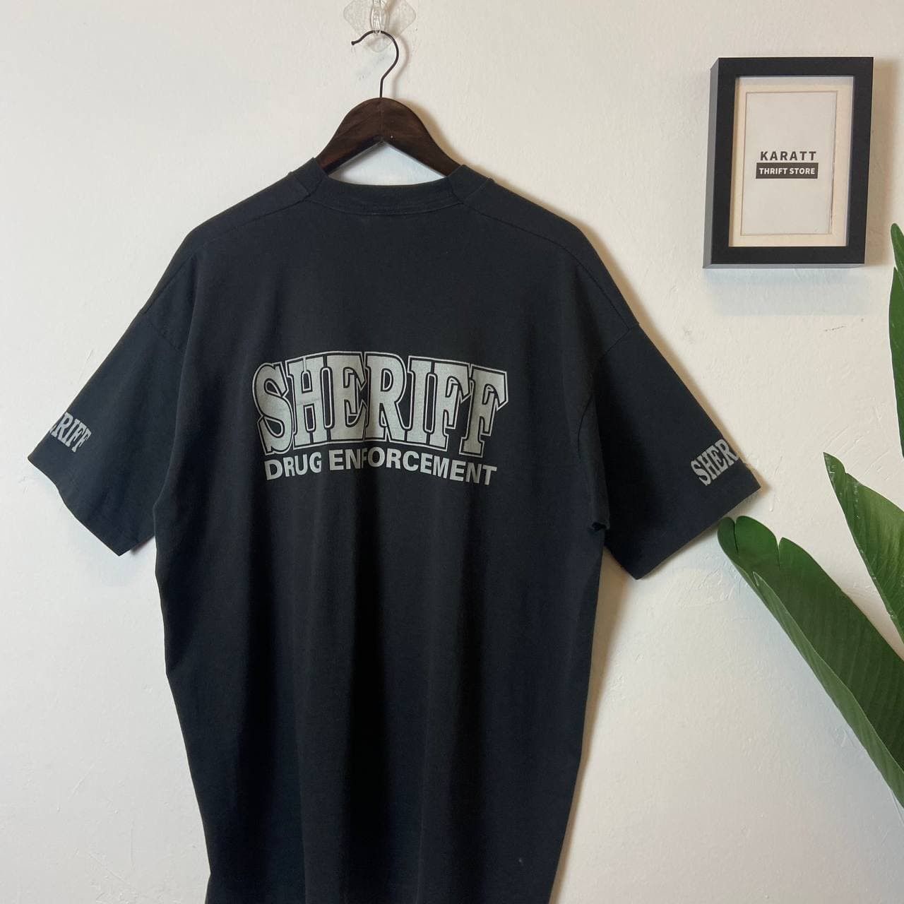 Vintage Vintage 90s Sheriff Drug Enforcement Pocket Tees Size US XXL / EU 58 / 5 - 1 Thumbnail