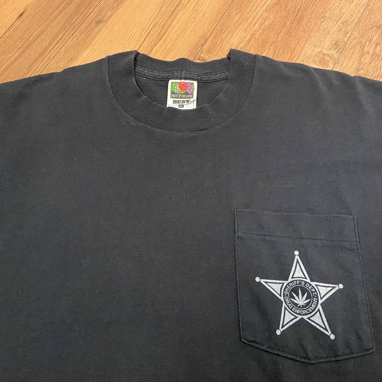 Vintage Vintage 90s Sheriff Drug Enforcement Pocket Tees Size US XXL / EU 58 / 5 - 4 Thumbnail