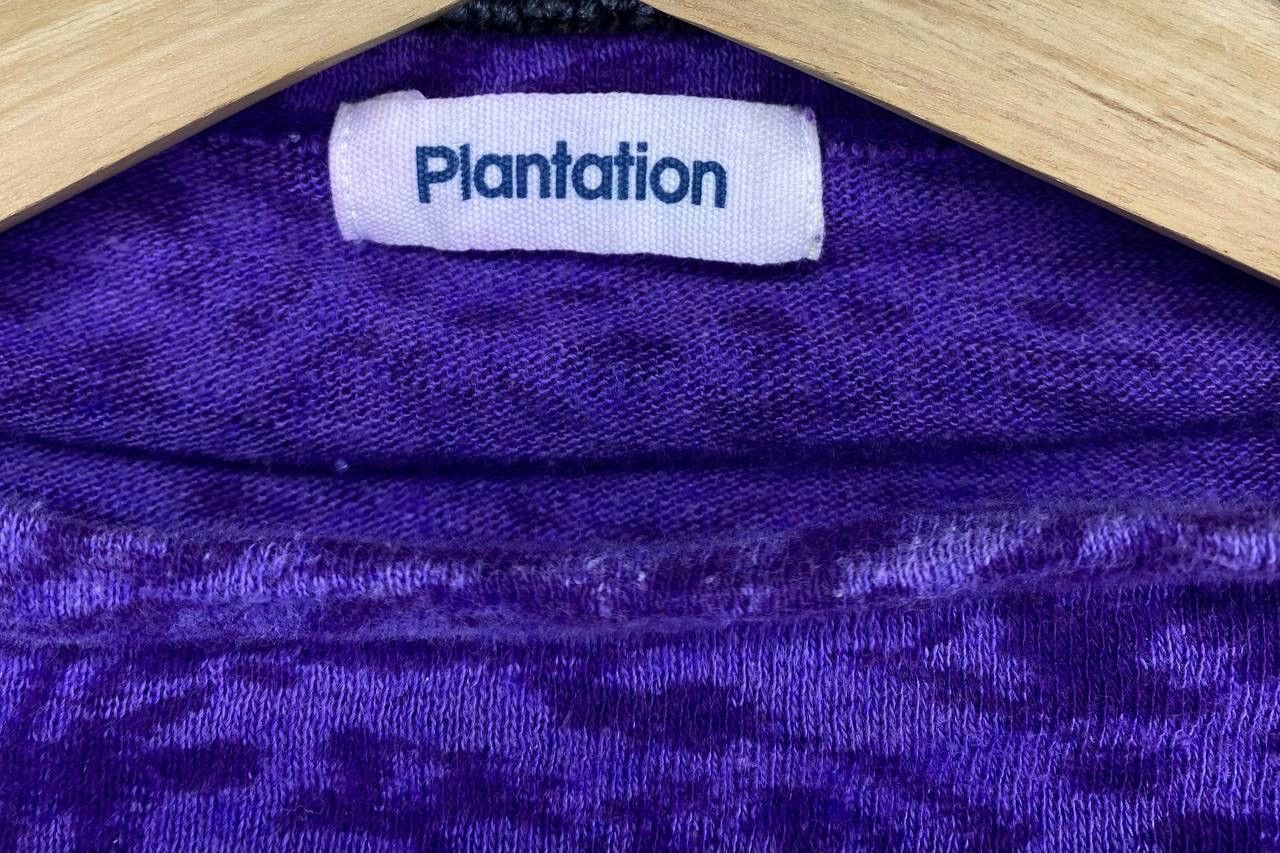 Issey Miyake Vintage Issey Miyake Plantation Rare Design Tee T Shirts Size M / US 6-8 / IT 42-44 - 5 Thumbnail