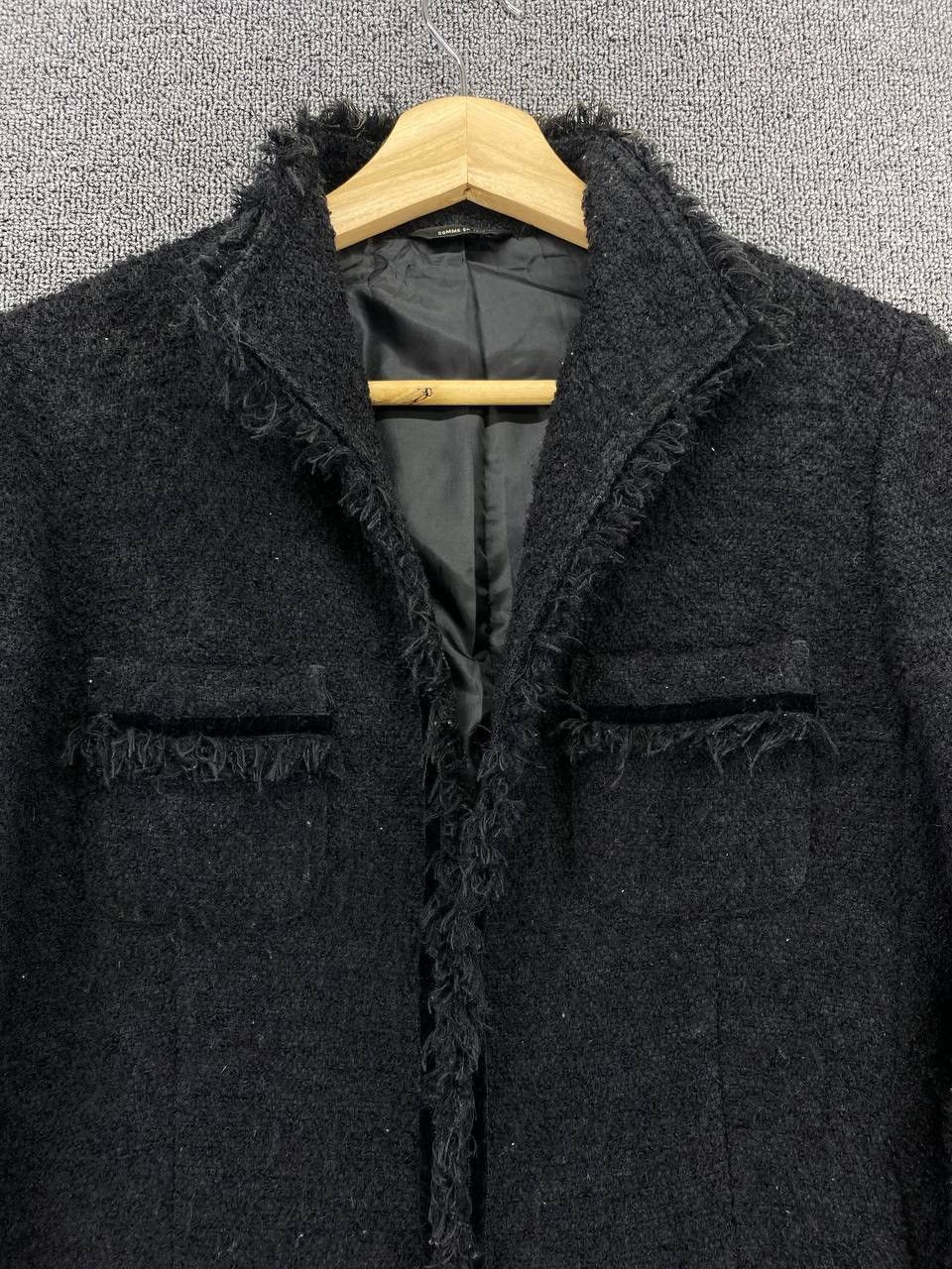 Comme Ca Ism Vintage Comme Ca Ism Fur Cardigan Chanel Style Tweed Jacket Size M / US 6-8 / IT 42-44 - 7 Thumbnail