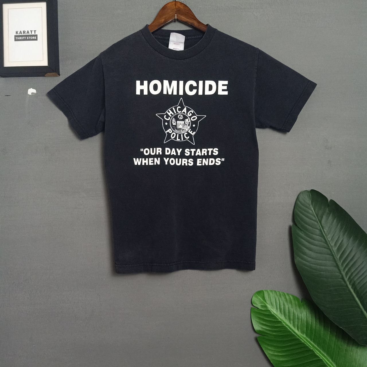 Vintage Vintage Y2K Homicide Chicago Police Faded Tee Size US S / EU 44-46 / 1 - 1 Thumbnail