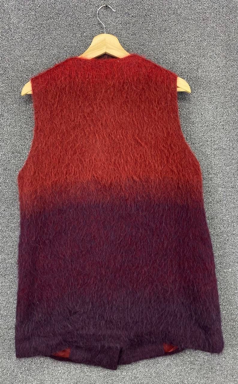 Japanese Brand Vintage Keiko Kishi by Nosh Faux Fur Long Vest Size M / US 6-8 / IT 42-44 - 7 Thumbnail