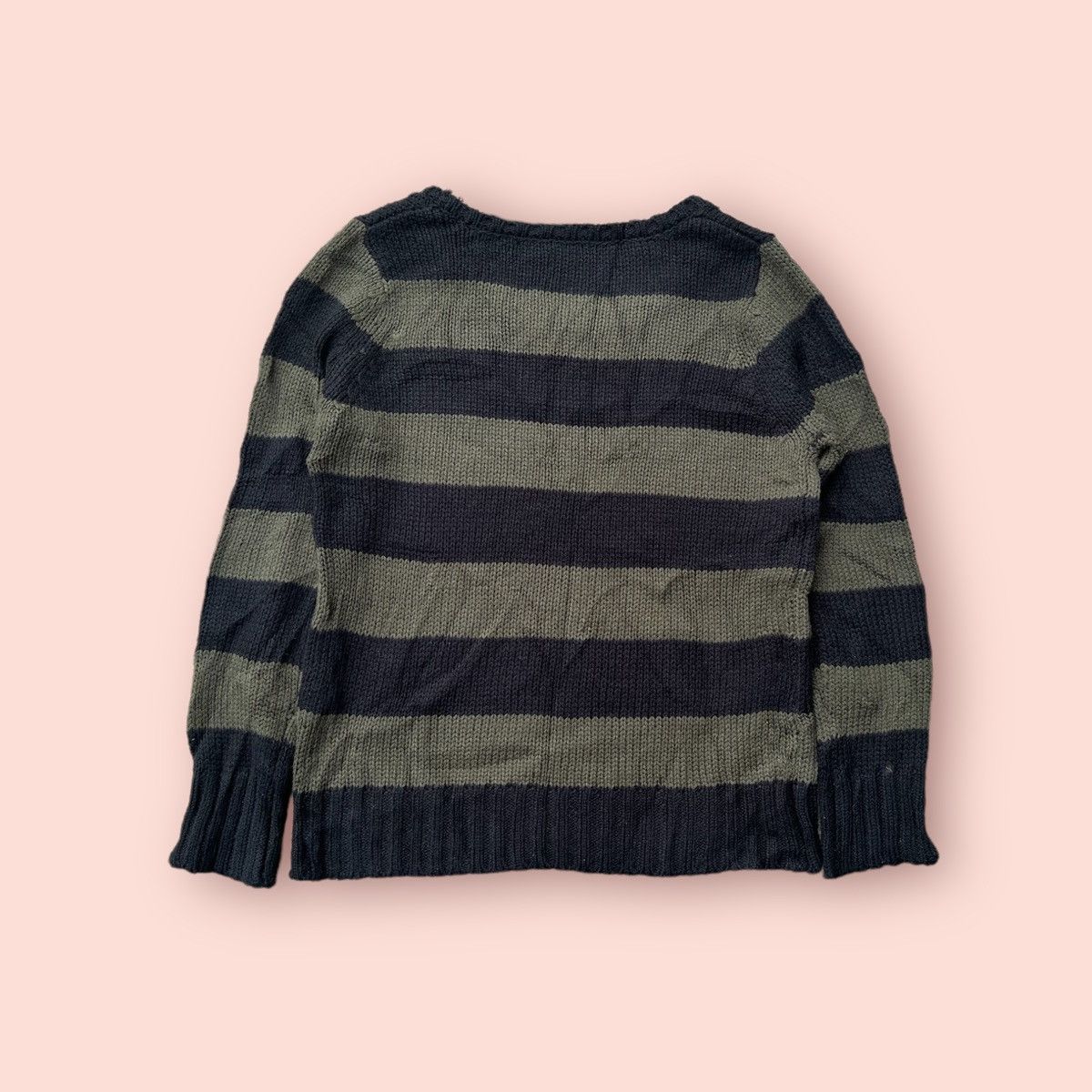 Japanese Brand RARE PENDORA SKULL PRINTED KNITWEAR Size L / US 10 / IT 46 - 3 Thumbnail