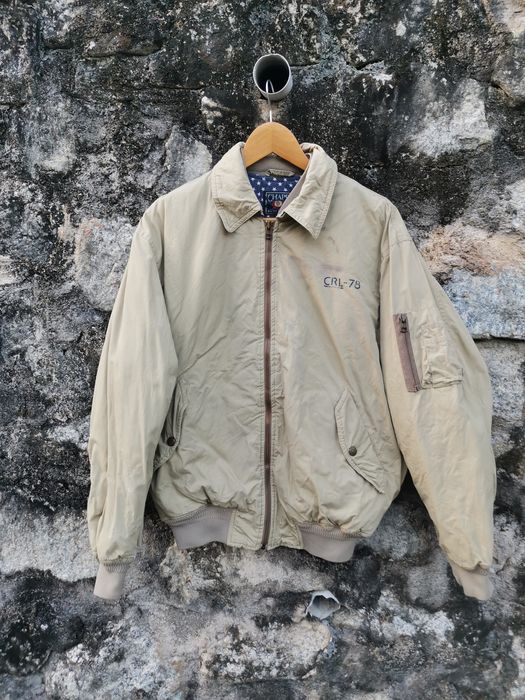 Vintage ralph cheap lauren bomber jacket