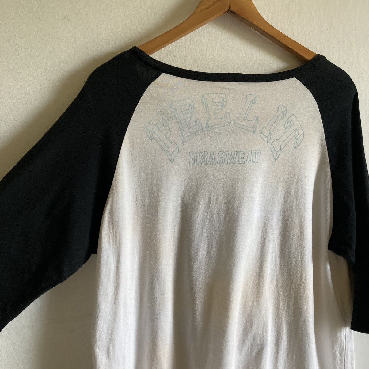 Hysteric Glamour 🇯🇵 RNA SWEAT BY RNA INC SKELETON RAGLAN TSHIRT Size US M / EU 48-50 / 2 - 6 Thumbnail