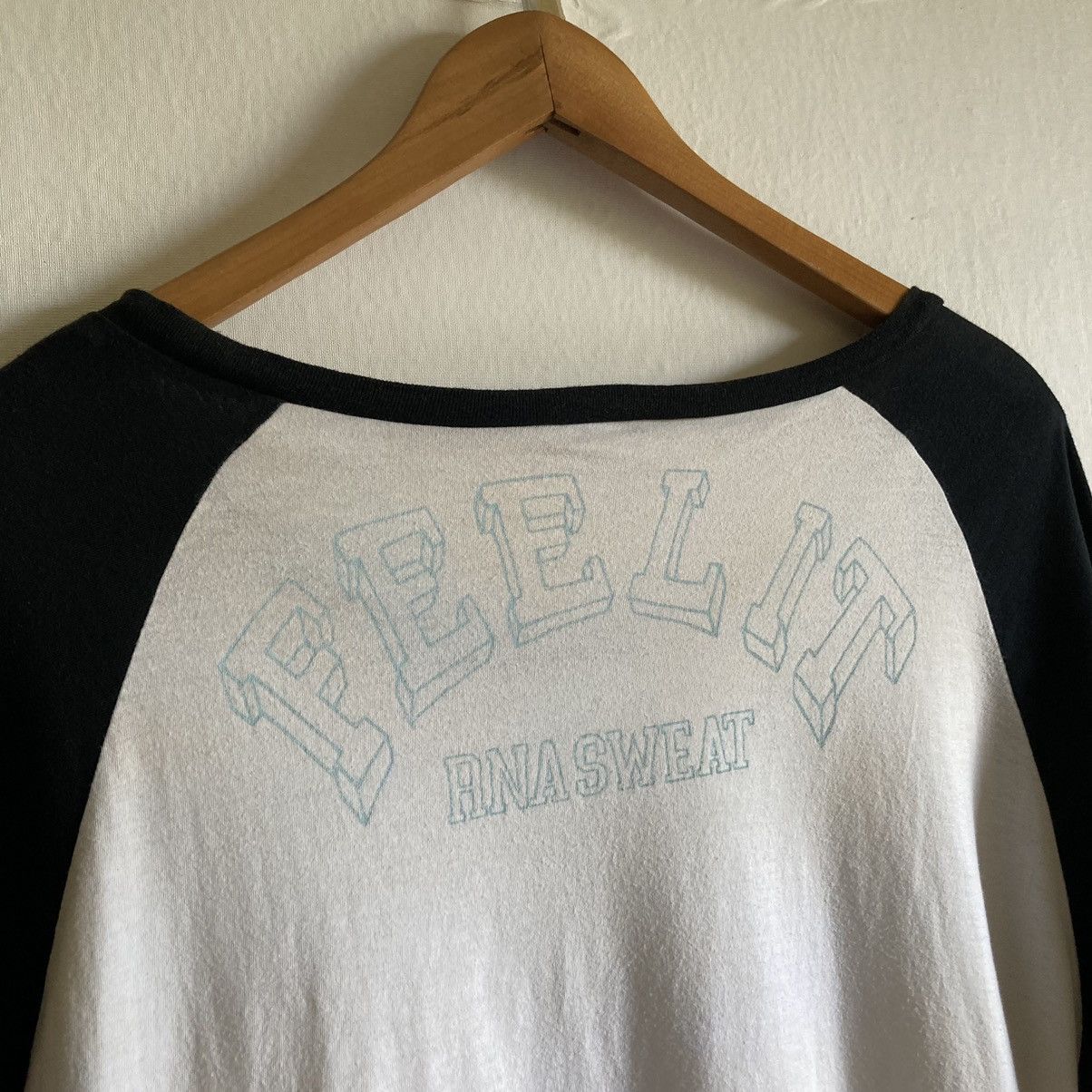 Hysteric Glamour 🇯🇵 RNA SWEAT BY RNA INC SKELETON RAGLAN TSHIRT Size US M / EU 48-50 / 2 - 8 Thumbnail