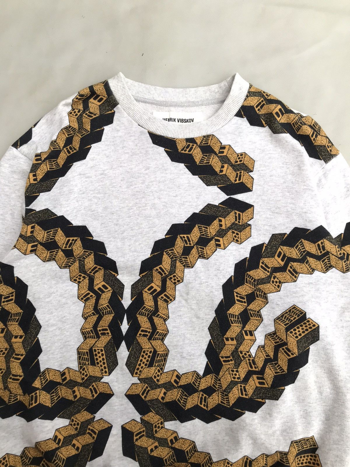 Henrik Vibskov Henrik Vibskov Sweatshirt Sticky Brick Fingers Size US S / EU 44-46 / 1 - 2 Thumbnail