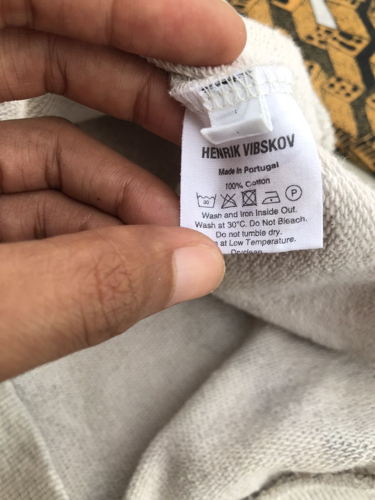 Henrik Vibskov Henrik Vibskov Sweatshirt Sticky Brick Fingers Size US S / EU 44-46 / 1 - 5 Thumbnail