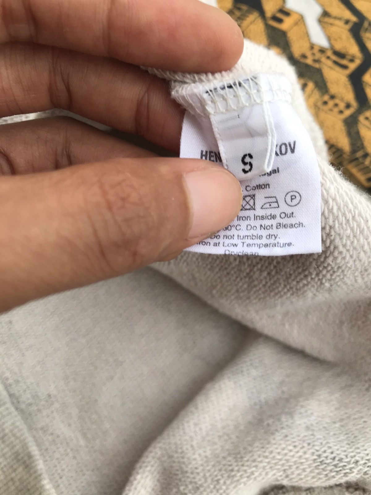 Henrik Vibskov Henrik Vibskov Sweatshirt Sticky Brick Fingers Size US S / EU 44-46 / 1 - 4 Thumbnail
