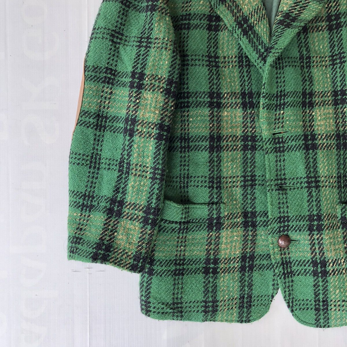 Issey Miyake 🔥RARE IS ISSEY MIYAKE CARE LABEL TARTAN WOOL COAT Size US M / EU 48-50 / 2 - 6 Thumbnail