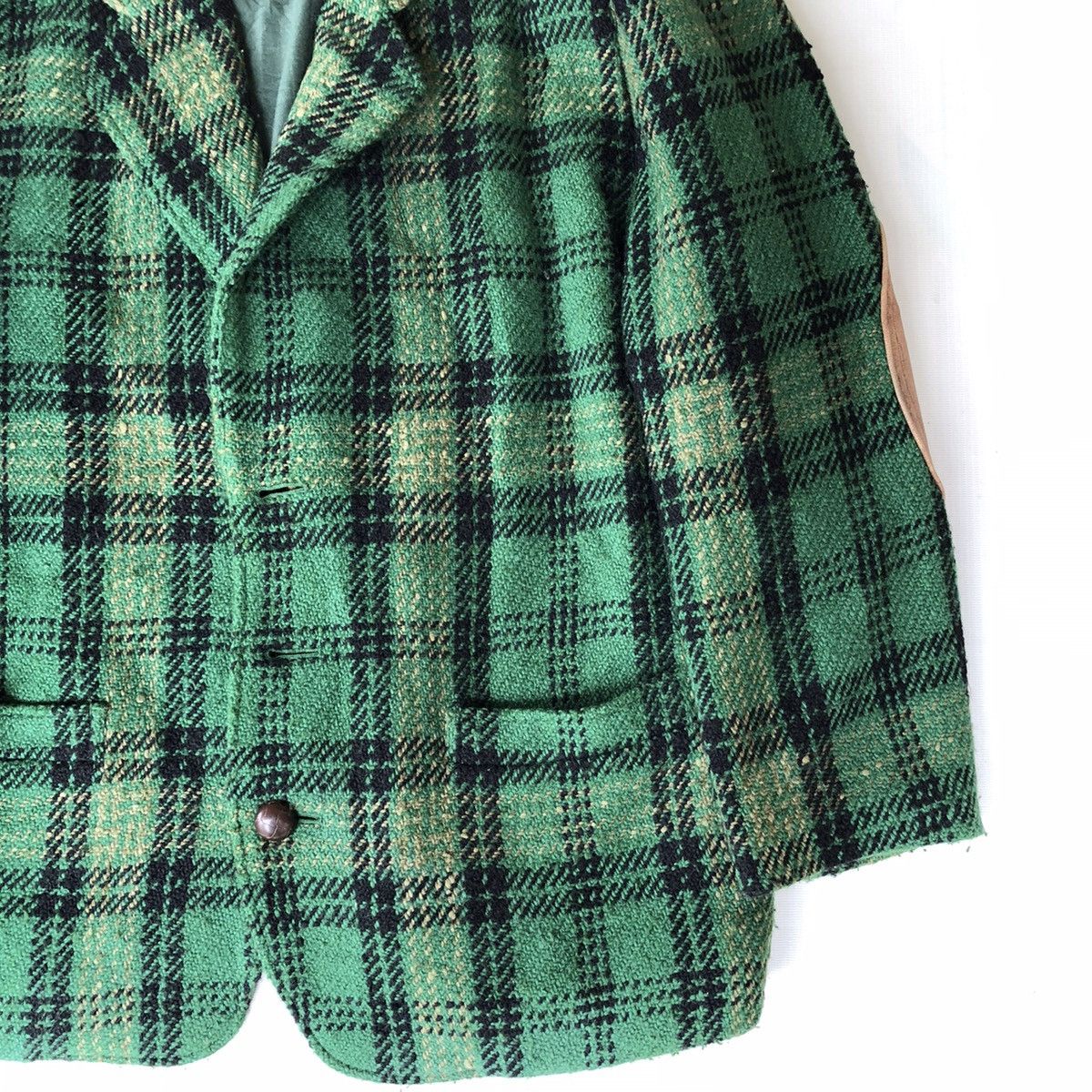 Issey Miyake 🔥RARE IS ISSEY MIYAKE CARE LABEL TARTAN WOOL COAT Size US M / EU 48-50 / 2 - 7 Thumbnail