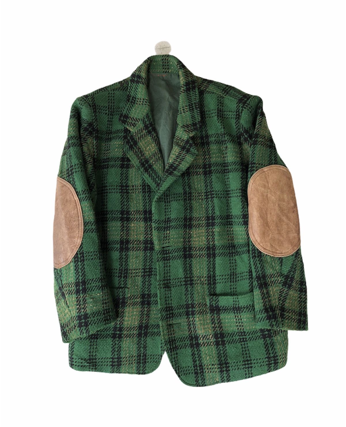 Issey Miyake 🔥RARE IS ISSEY MIYAKE CARE LABEL TARTAN WOOL COAT Size US M / EU 48-50 / 2 - 1 Thumbnail