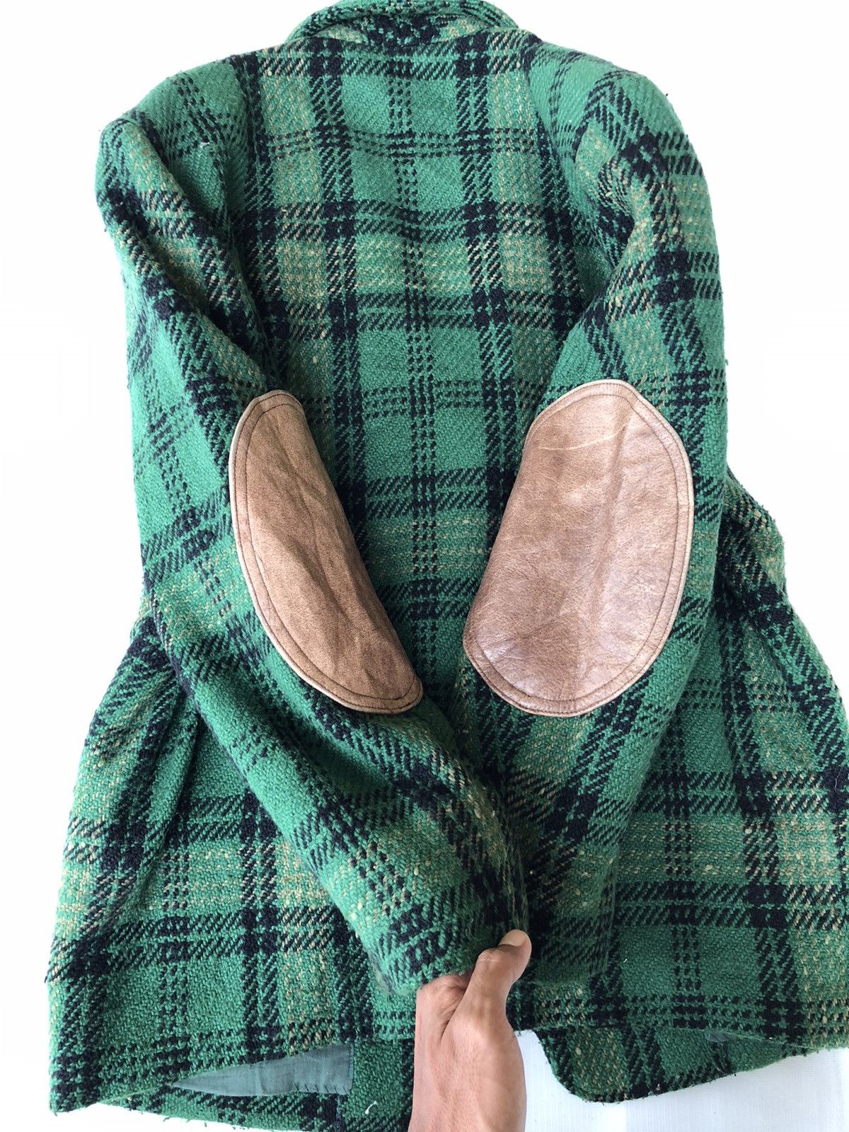 Issey Miyake 🔥RARE IS ISSEY MIYAKE CARE LABEL TARTAN WOOL COAT Size US M / EU 48-50 / 2 - 8 Thumbnail