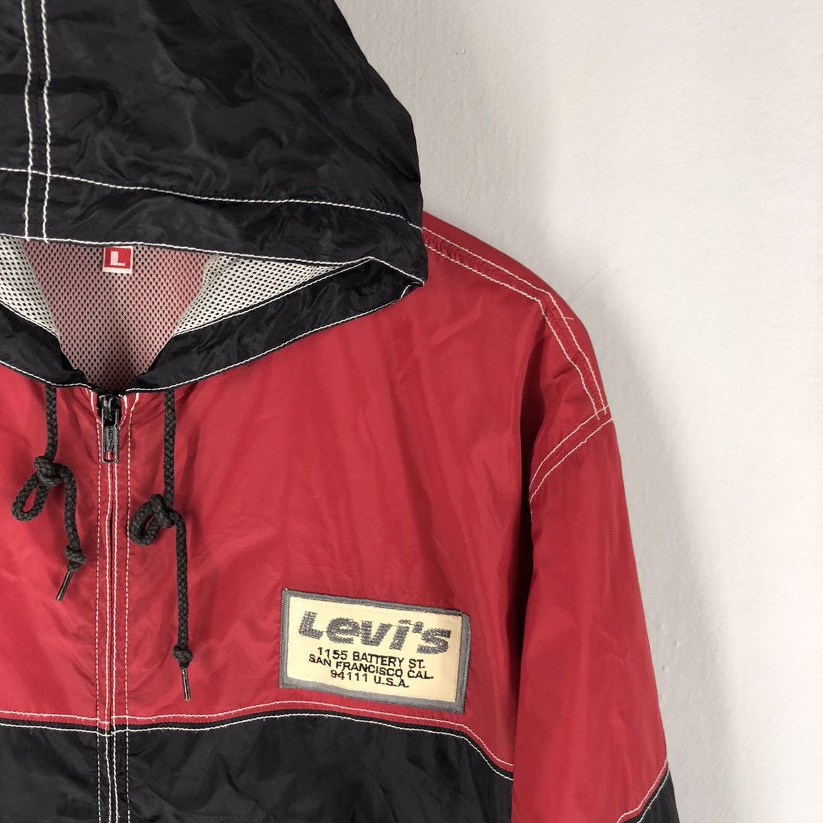 Levi's × Levi's Vintage Clothing × Vintage 🔥RARE VINTAGE LEVIS 1155 BATERY LIGHT JACKET Size US L / EU 52-54 / 3 - 4 Thumbnail