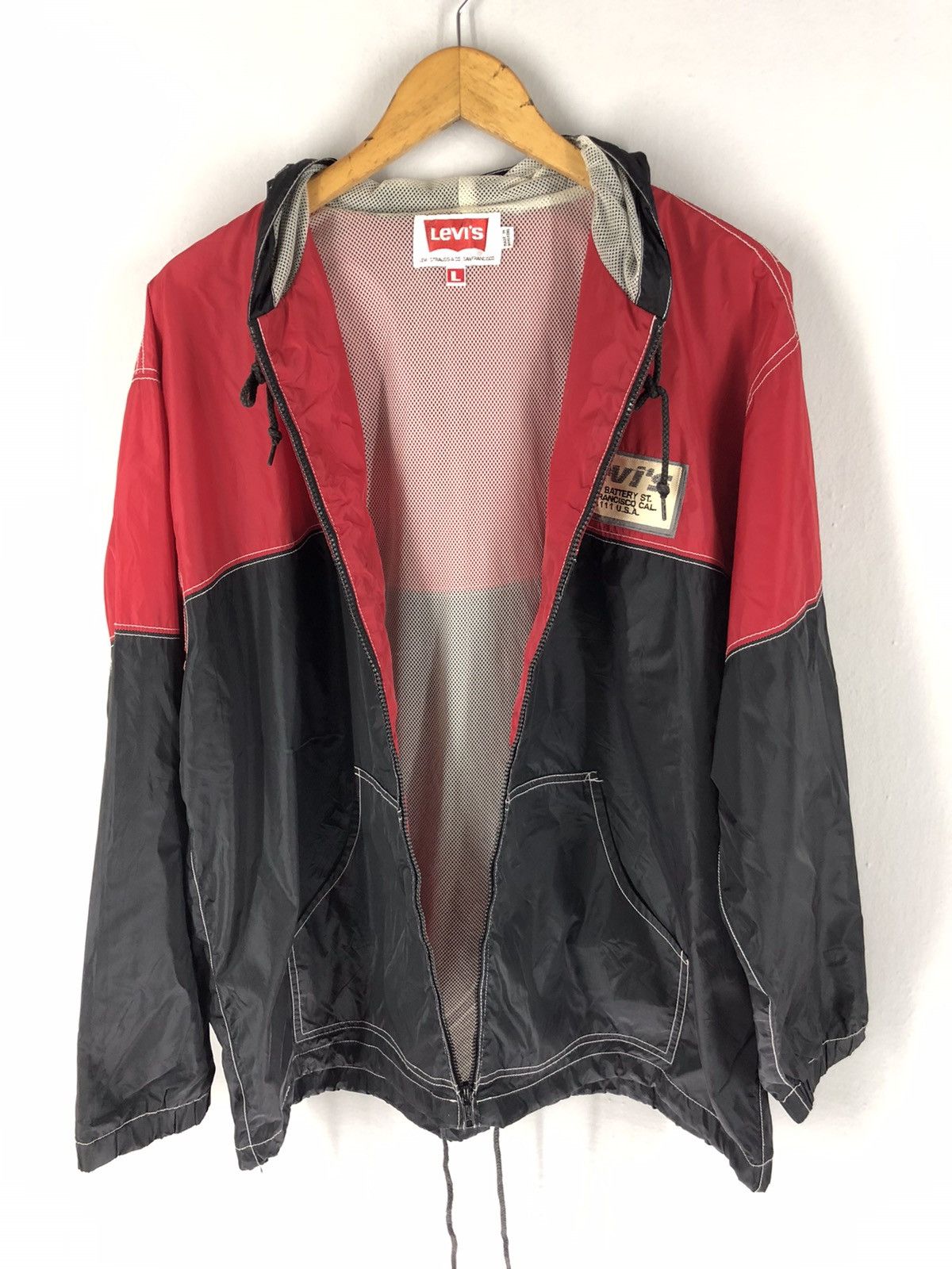 Levi's × Levi's Vintage Clothing × Vintage 🔥RARE VINTAGE LEVIS 1155 BATERY LIGHT JACKET Size US L / EU 52-54 / 3 - 7 Thumbnail