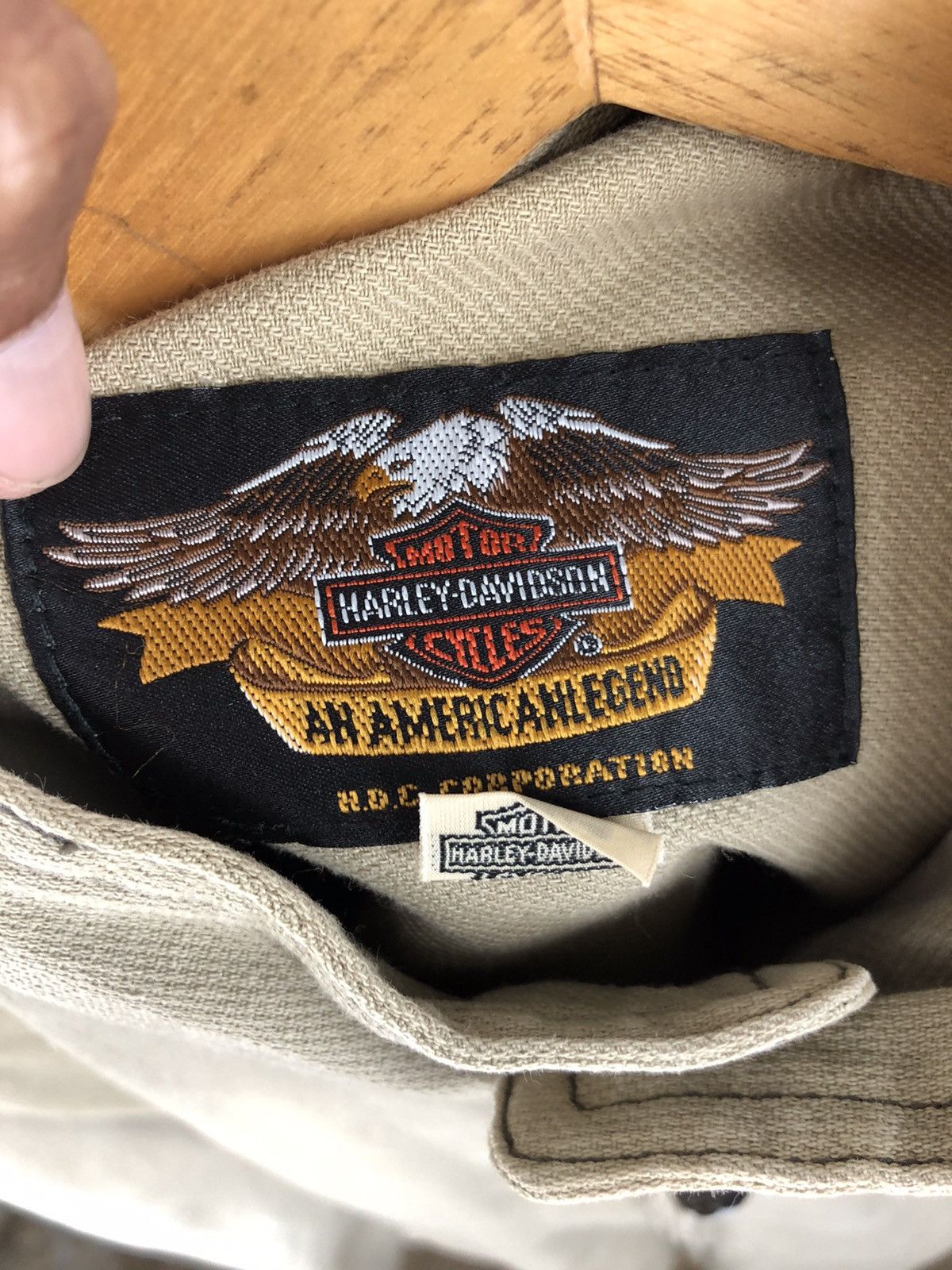 Harley Davidson RARE VINTAGE HARLEY DAVIDSON EMBROIDERY RIDERS JACKET Size US L / EU 52-54 / 3 - 9 Thumbnail
