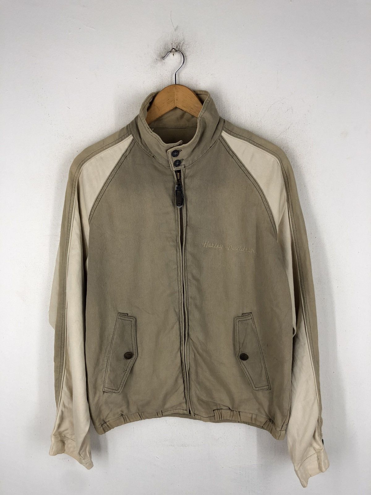 Harley Davidson RARE VINTAGE HARLEY DAVIDSON EMBROIDERY RIDERS JACKET Size US L / EU 52-54 / 3 - 2 Thumbnail