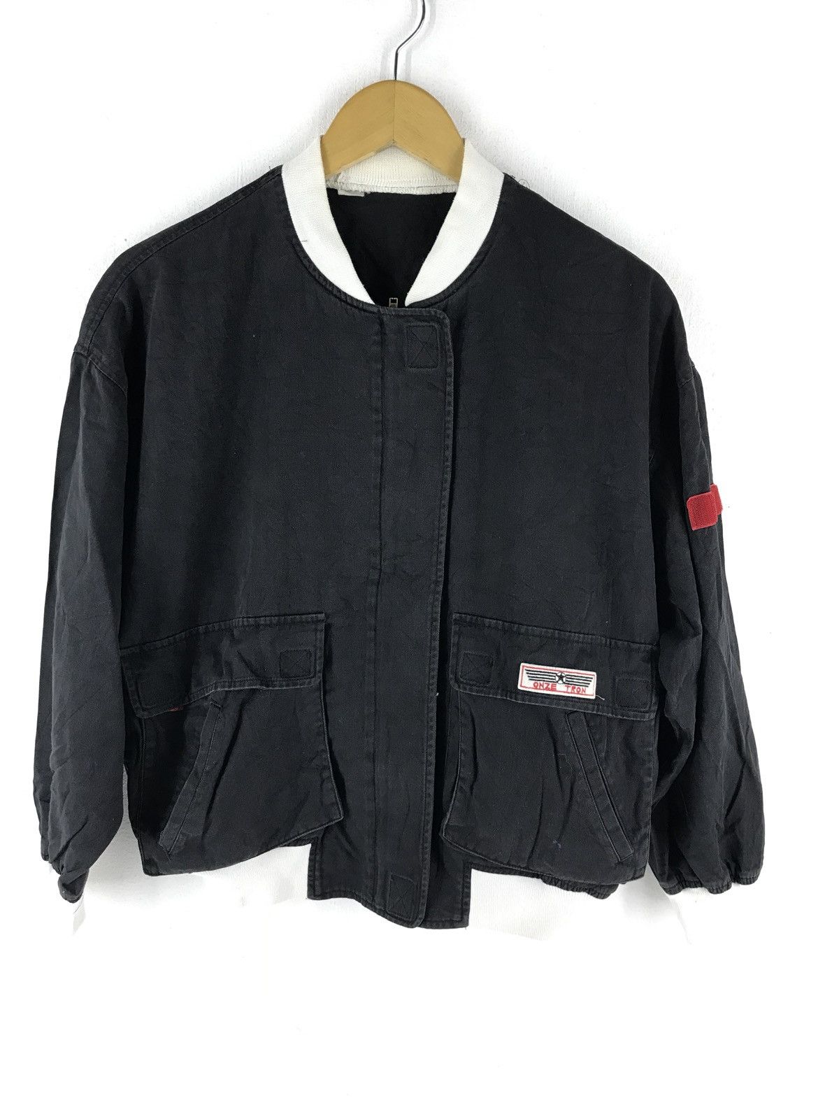 Japanese Brand 🔥FINAL DROP🔥Rare Vintage Onze Tron French Navy Sailing Size US M / EU 48-50 / 2 - 5 Thumbnail