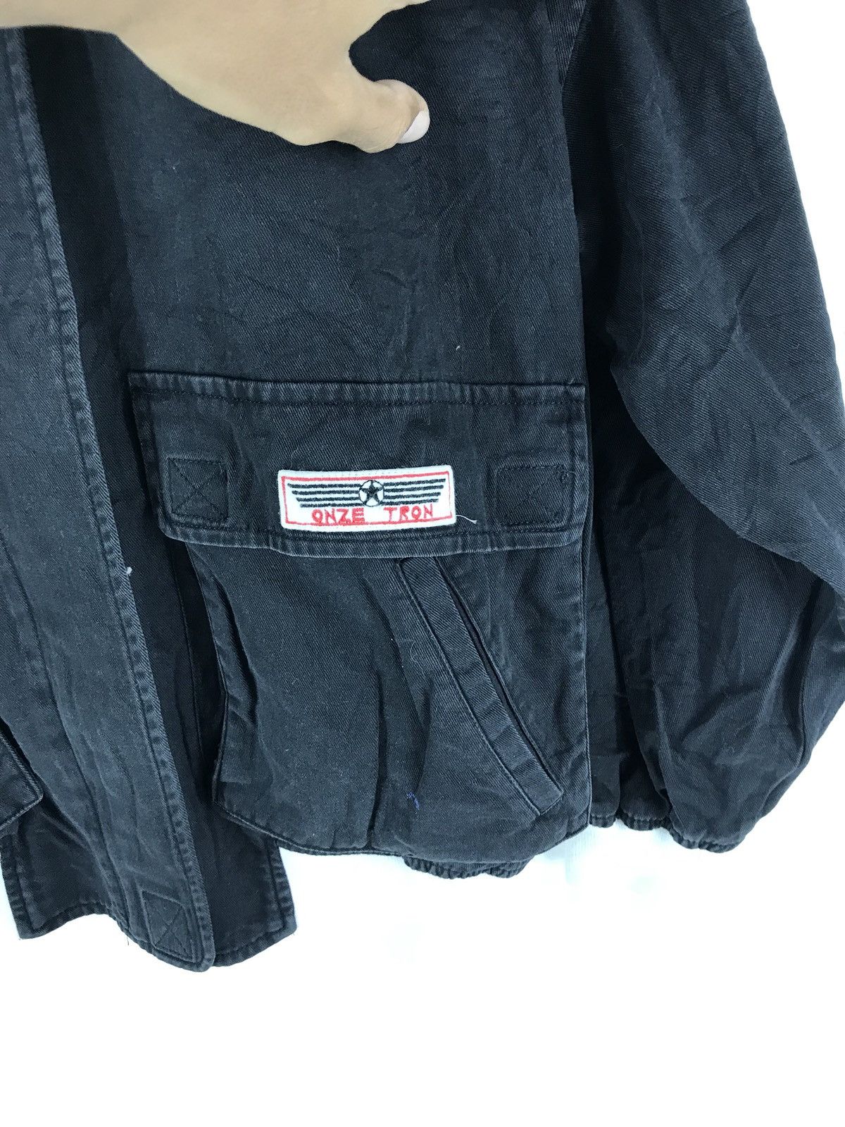 Japanese Brand 🔥FINAL DROP🔥Rare Vintage Onze Tron French Navy Sailing Size US M / EU 48-50 / 2 - 7 Thumbnail