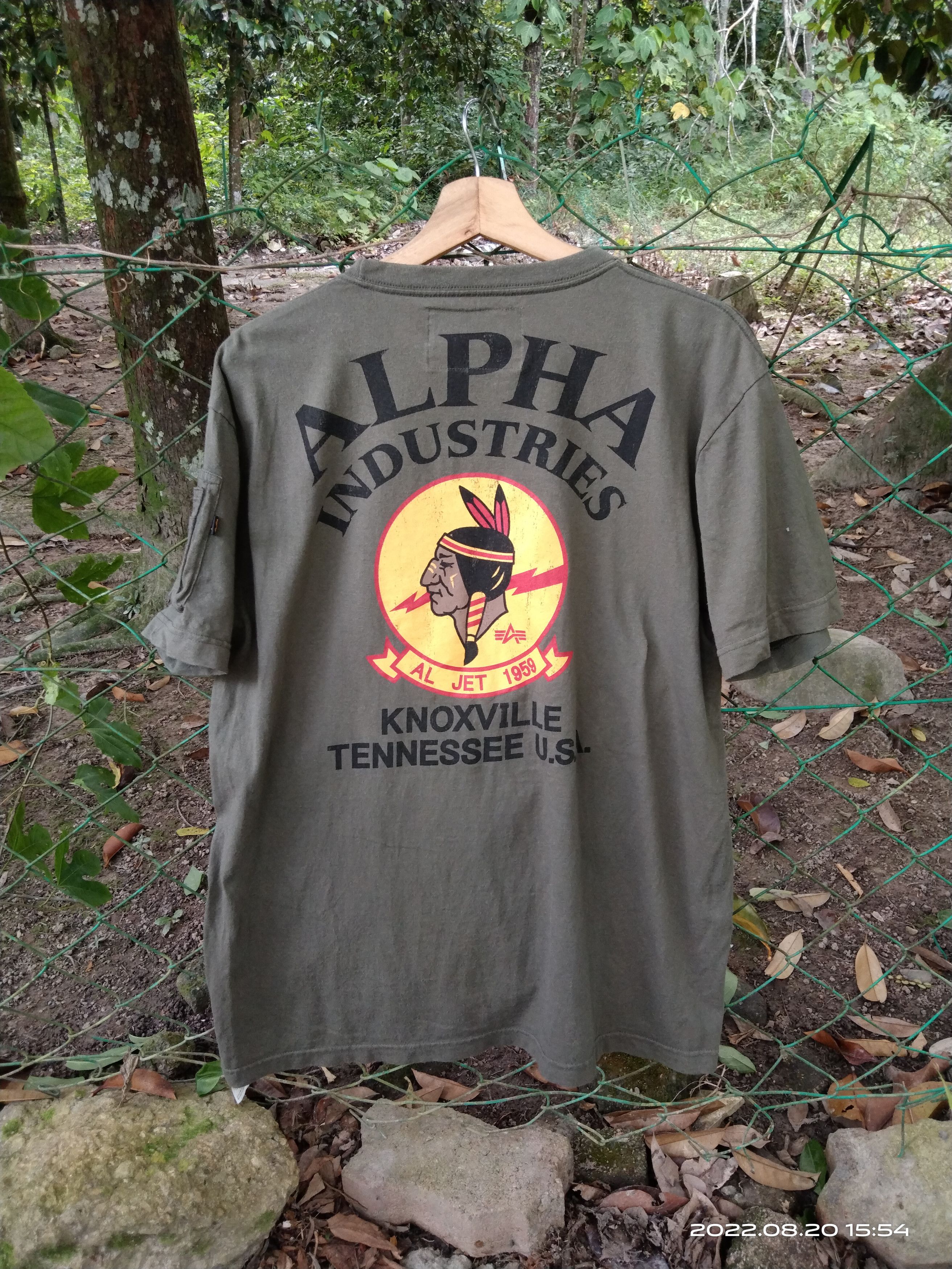 Alpha Industries ALPHA INDUSTRIES MILITARY KNOXVILLE TENNESSE U.S.A Size US L / EU 52-54 / 3 - 1 Thumbnail