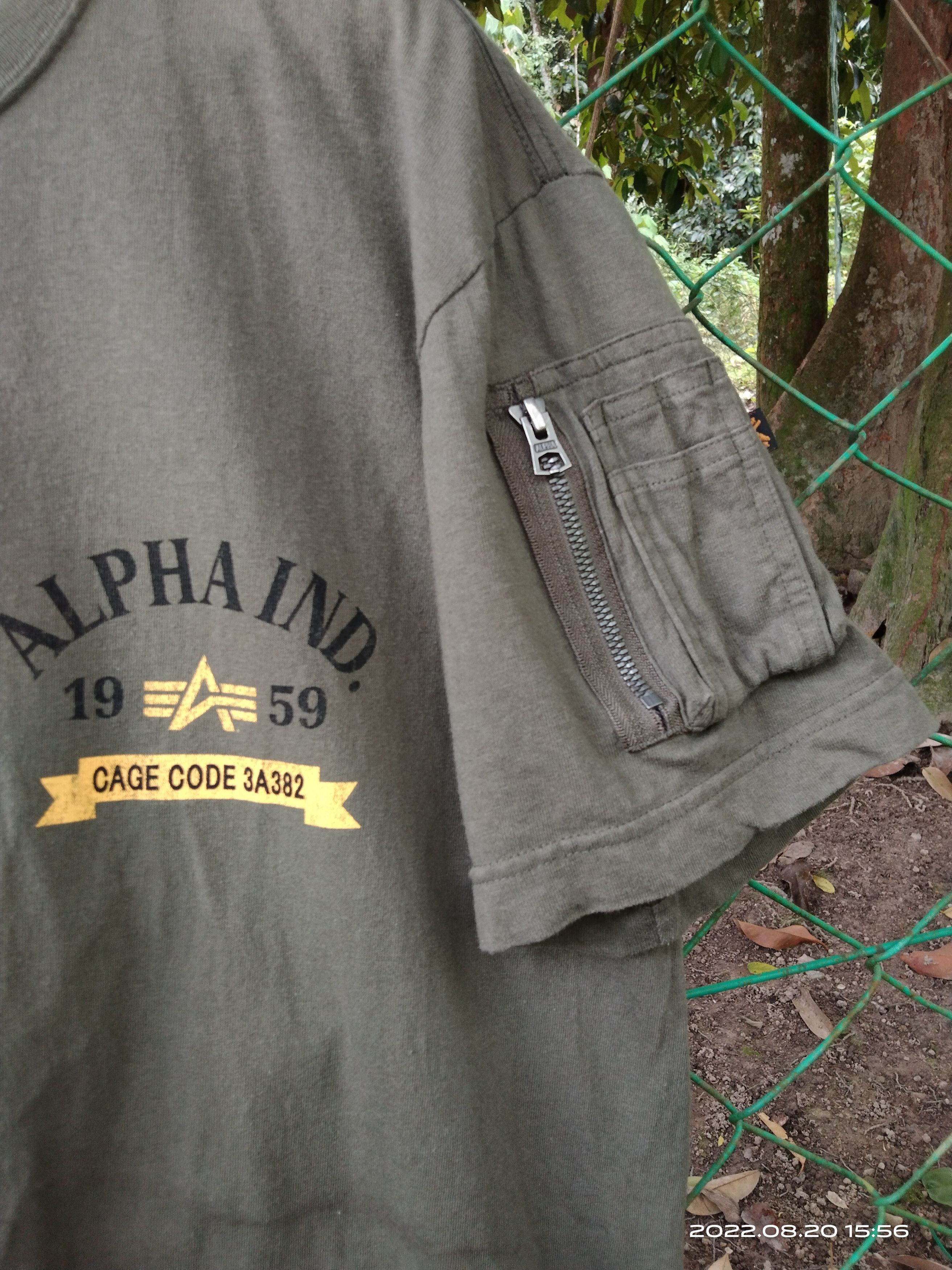 Alpha Industries ALPHA INDUSTRIES MILITARY KNOXVILLE TENNESSE U.S.A Size US L / EU 52-54 / 3 - 4 Thumbnail