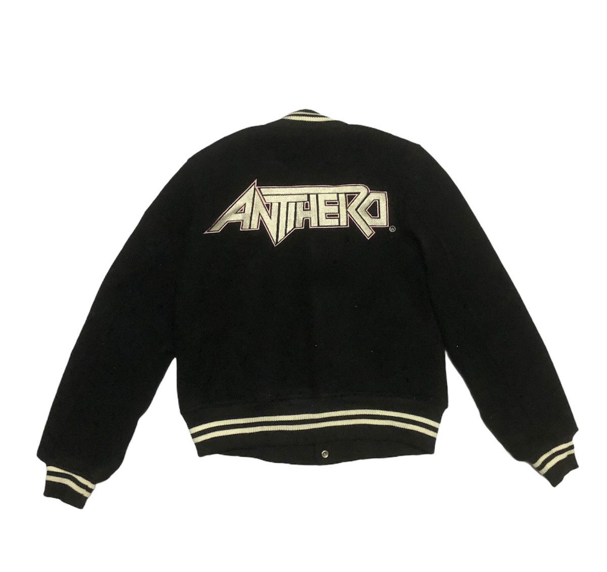 Antihero 🔥VINTAGE 90’s ANTIHERO SKATEBOARD BRAND VARSITY JACKET Size US S / EU 44-46 / 1 - 3 Thumbnail