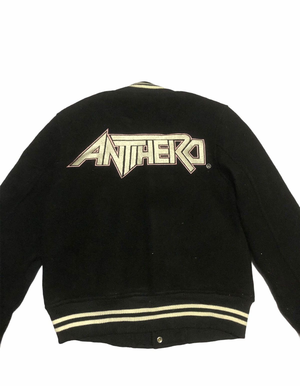 Antihero 🔥VINTAGE 90’s ANTIHERO SKATEBOARD BRAND VARSITY JACKET Size US S / EU 44-46 / 1 - 4 Thumbnail
