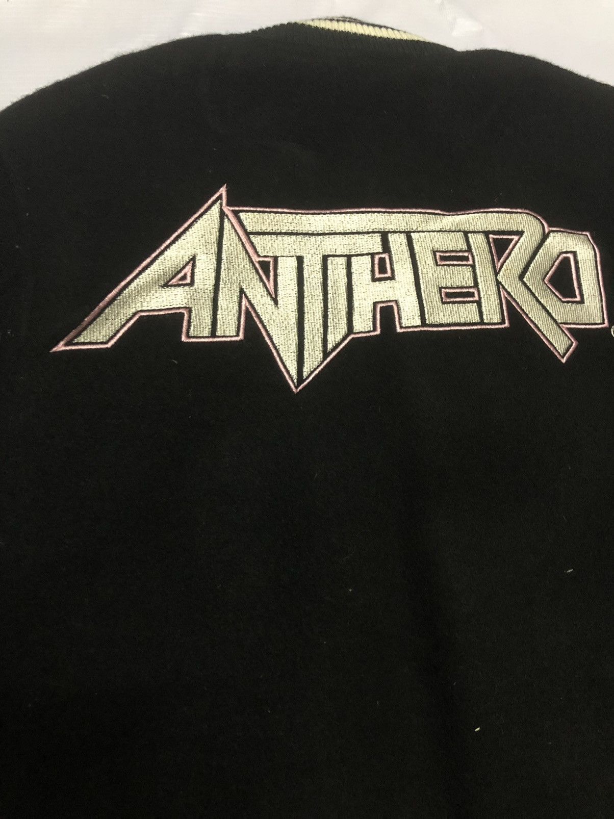 Antihero 🔥VINTAGE 90’s ANTIHERO SKATEBOARD BRAND VARSITY JACKET Size US S / EU 44-46 / 1 - 5 Thumbnail