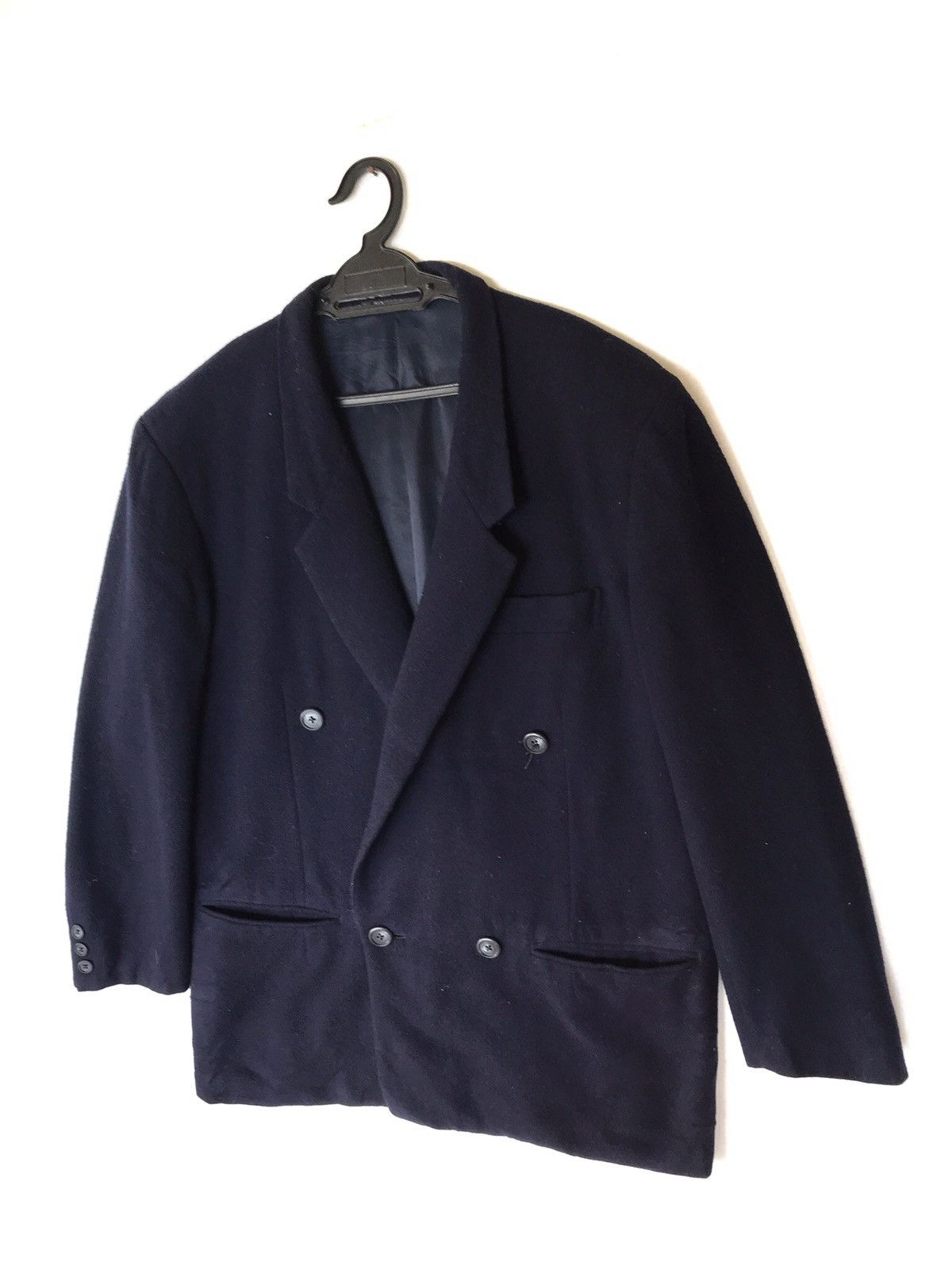 Yohji Yamamoto 🔥 VINTAGE Y'S YOHJI YAMAMOTO MEN WOOL OVERSIZED COAT JACKET Size US M / EU 48-50 / 2 - 4 Thumbnail