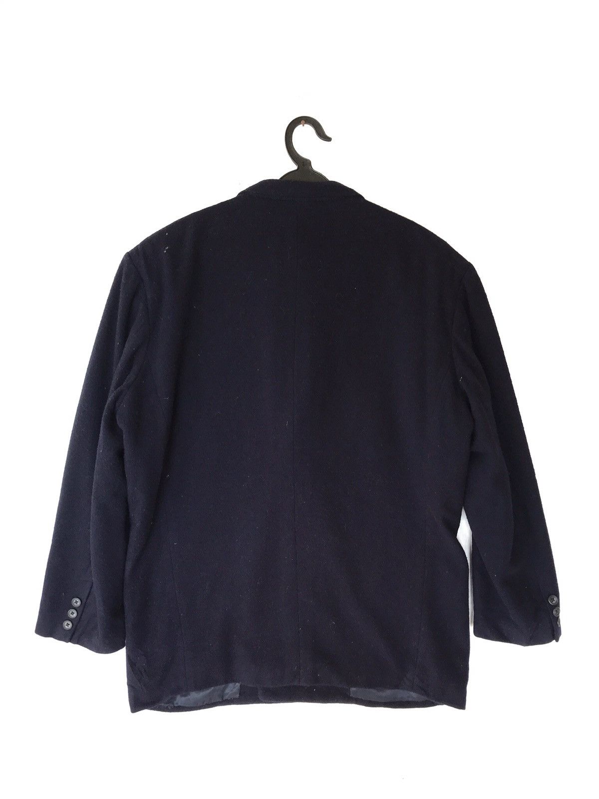 Yohji Yamamoto 🔥 VINTAGE Y'S YOHJI YAMAMOTO MEN WOOL OVERSIZED COAT JACKET Size US M / EU 48-50 / 2 - 5 Thumbnail
