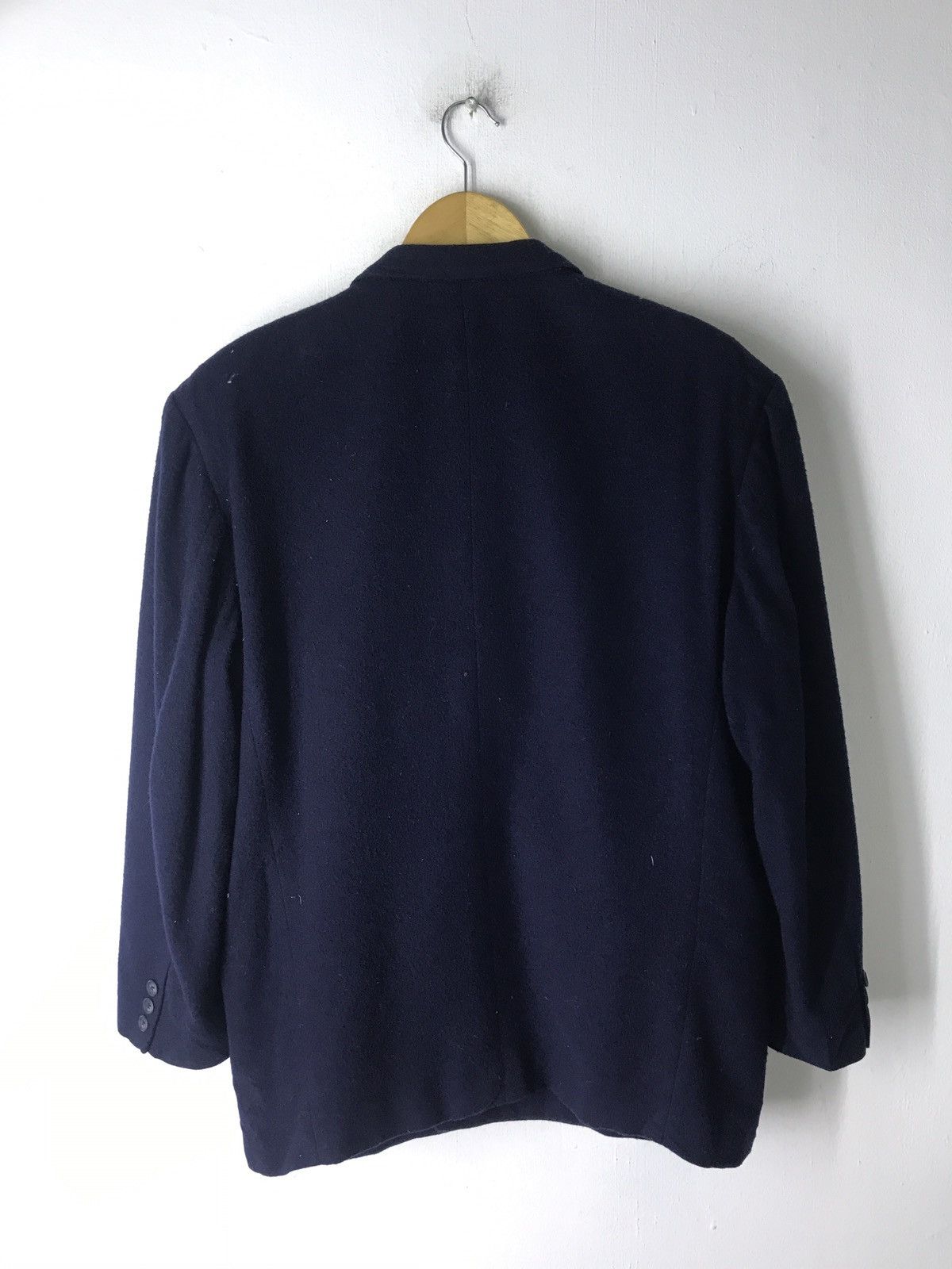 Yohji Yamamoto 🔥 VINTAGE Y'S YOHJI YAMAMOTO MEN WOOL OVERSIZED COAT JACKET Size US M / EU 48-50 / 2 - 10 Thumbnail
