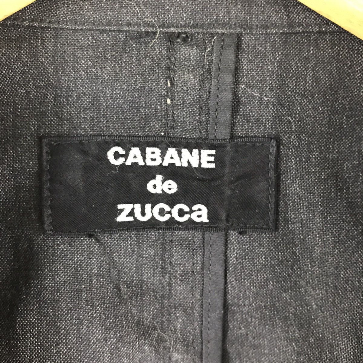 CABANE de ZUCCa CABANE DE ZUCCA UNTRUCTURED BUTTON ZIPPER MASE IN JAPAN Size US M / EU 48-50 / 2 - 9 Thumbnail