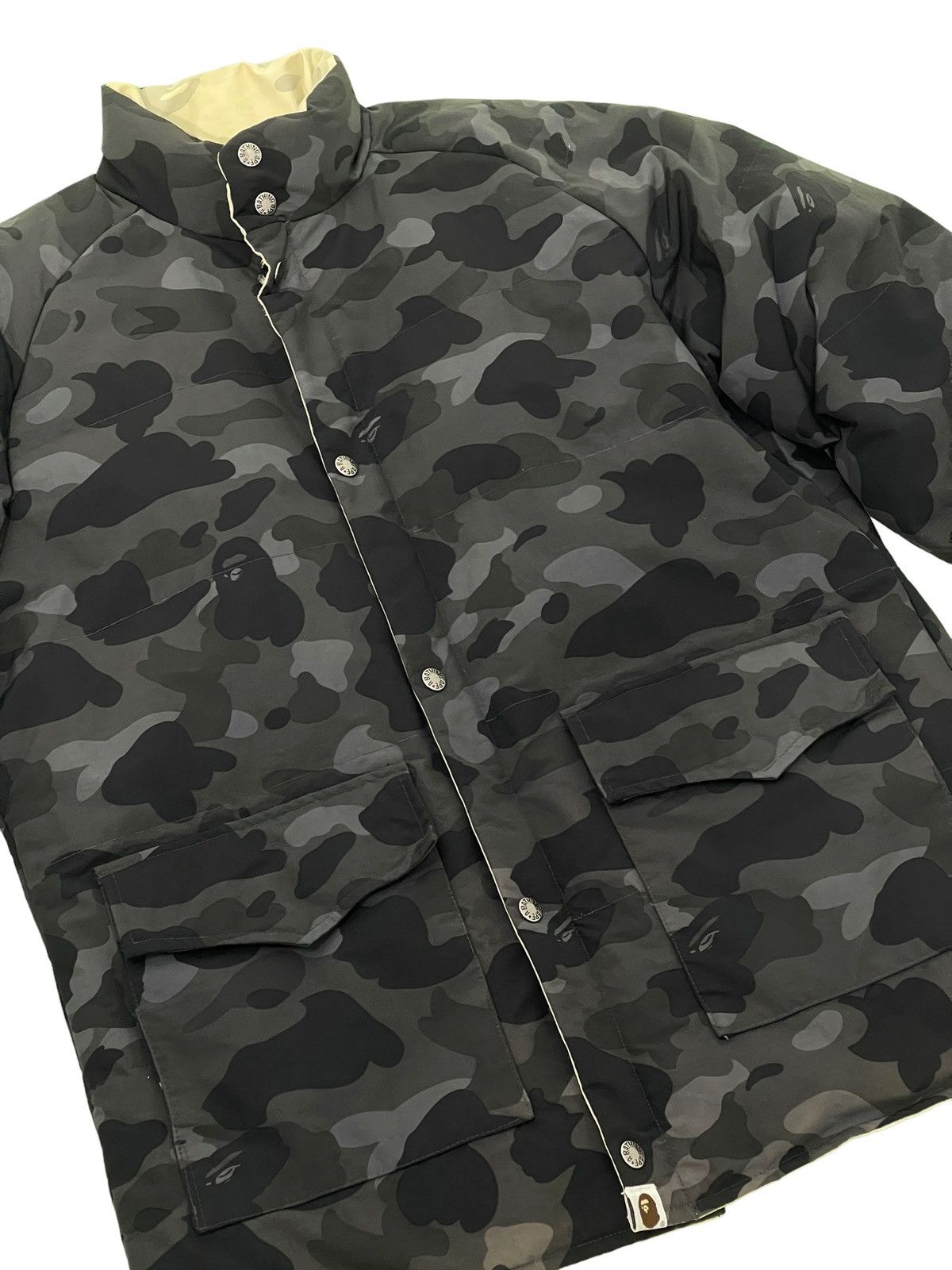 Bape × Nigo Reversible Bape First Camo Down Jacket Bathing Ape 4🟩5 Size US L / EU 52-54 / 3 - 10 Thumbnail