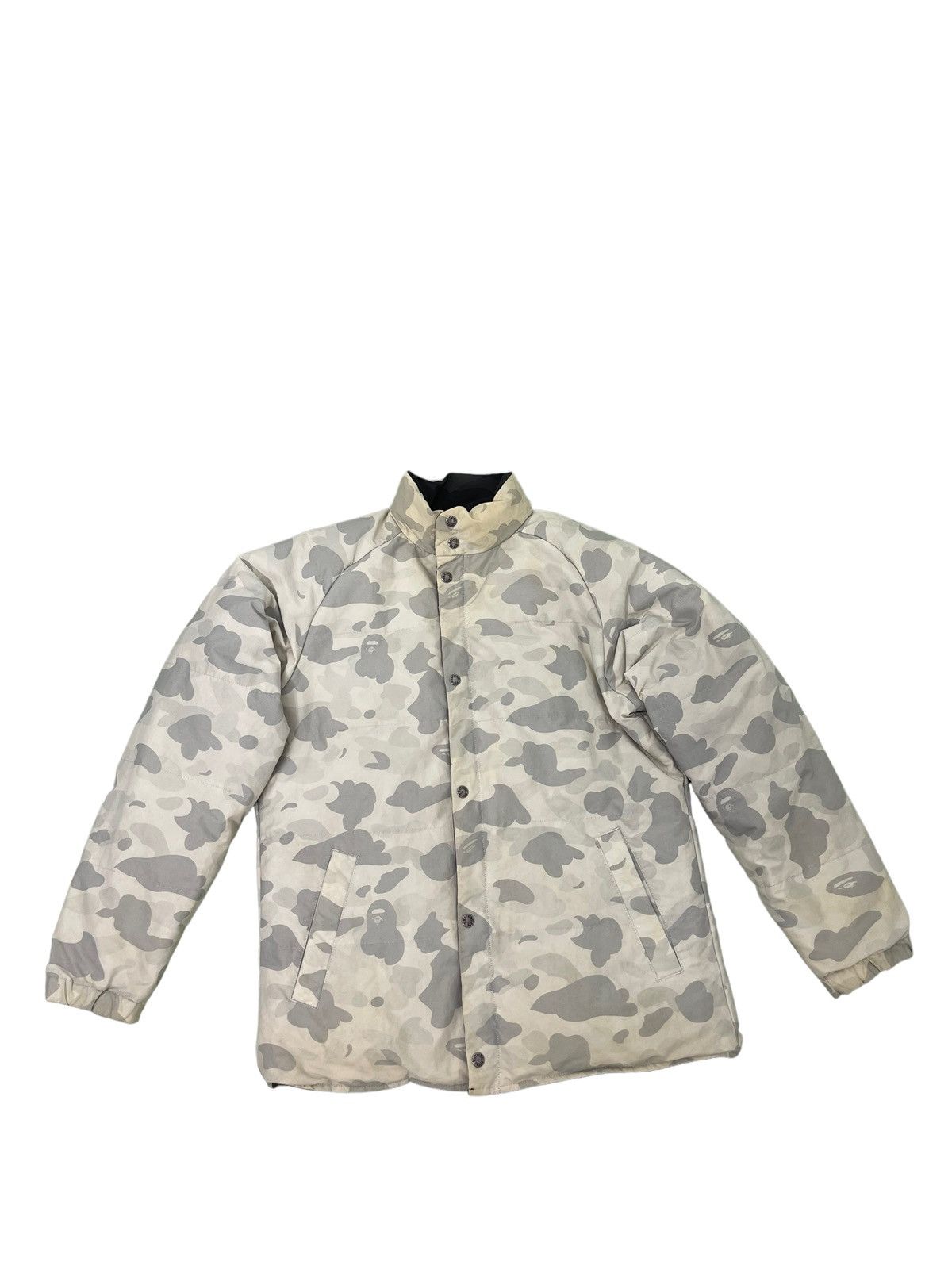 Bape × Nigo Reversible Bape First Camo Down Jacket Bathing Ape 4🟩5 Size US L / EU 52-54 / 3 - 13 Thumbnail