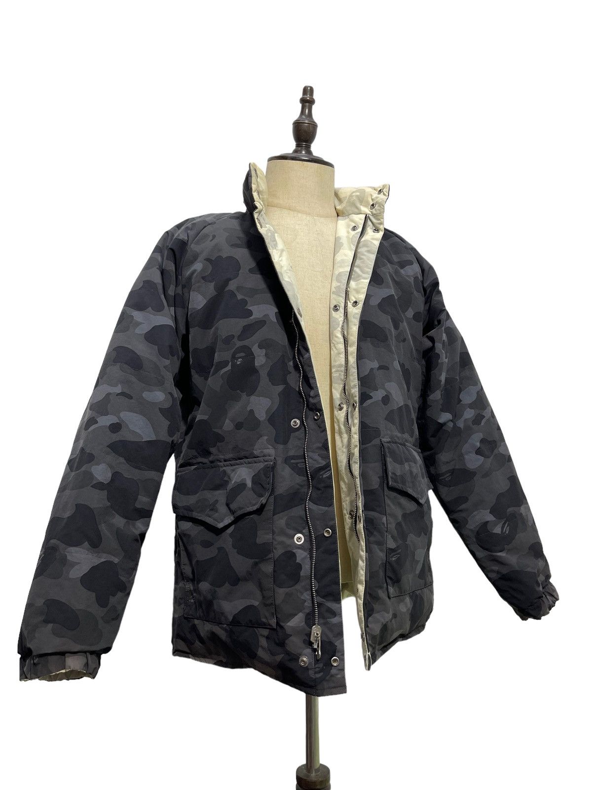 Reversible Bape First Camo Down Jacket Bathing Ape 4🟩5