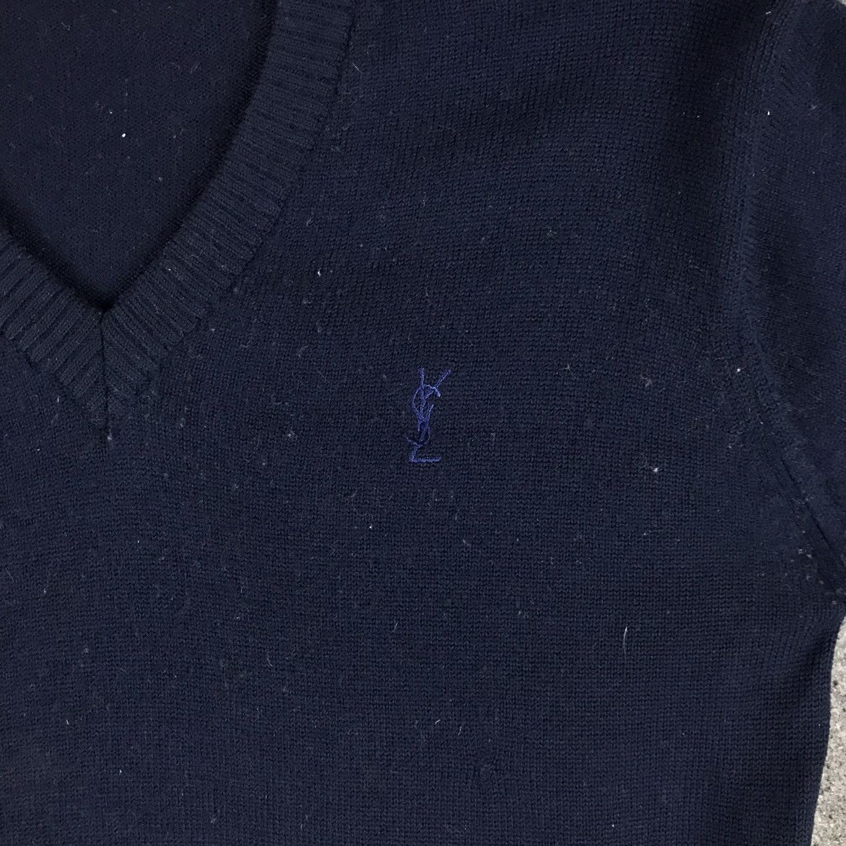 Vintage × Yves Saint Laurent Yves Saint Laurent knitwear small logo Size US S / EU 44-46 / 1 - 4 Thumbnail