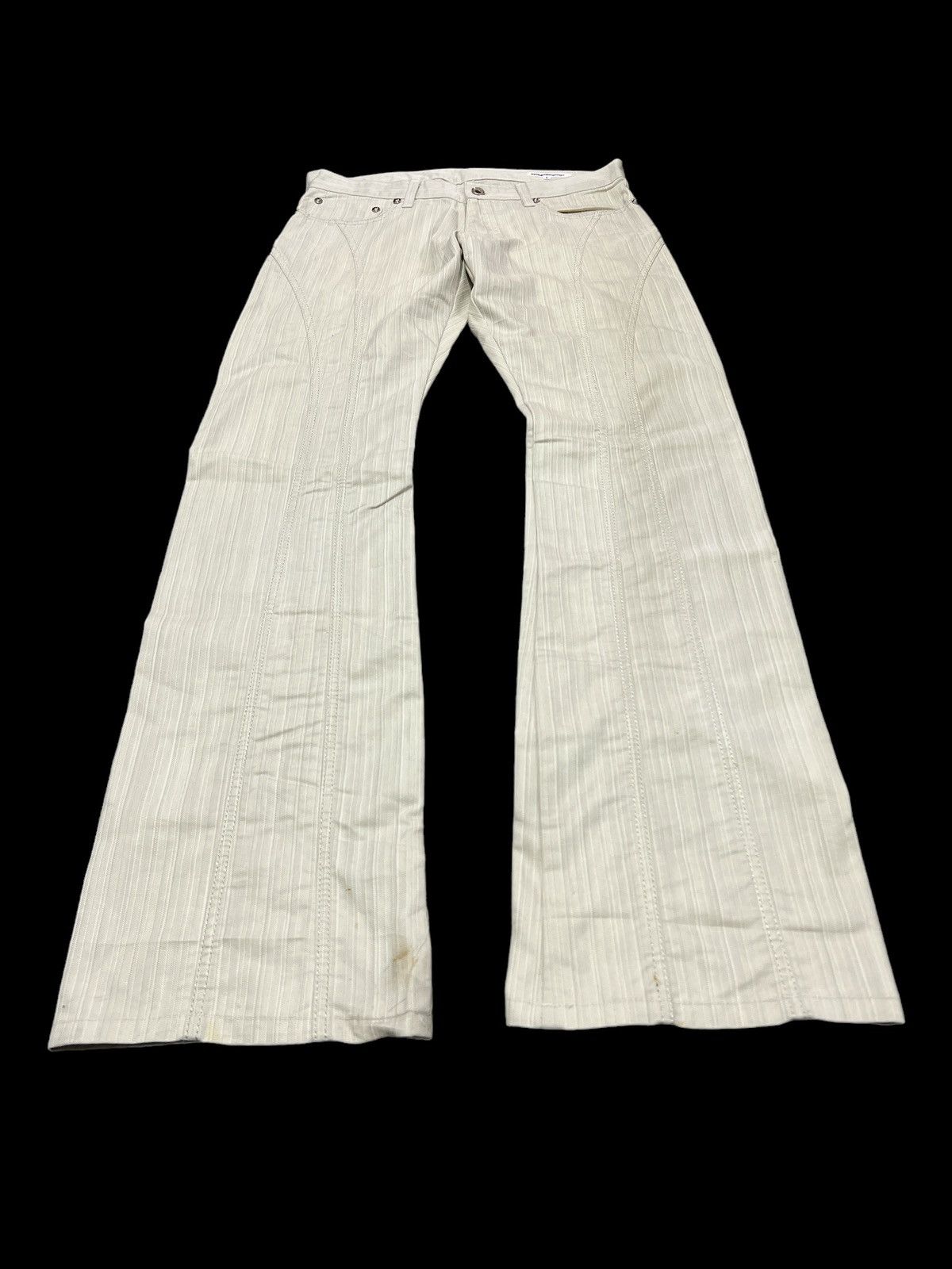 Japanese Brand × Vintage FLARED💥SEMANTIC DESIGN COTTON PANT Size US 31 - 2 Thumbnail