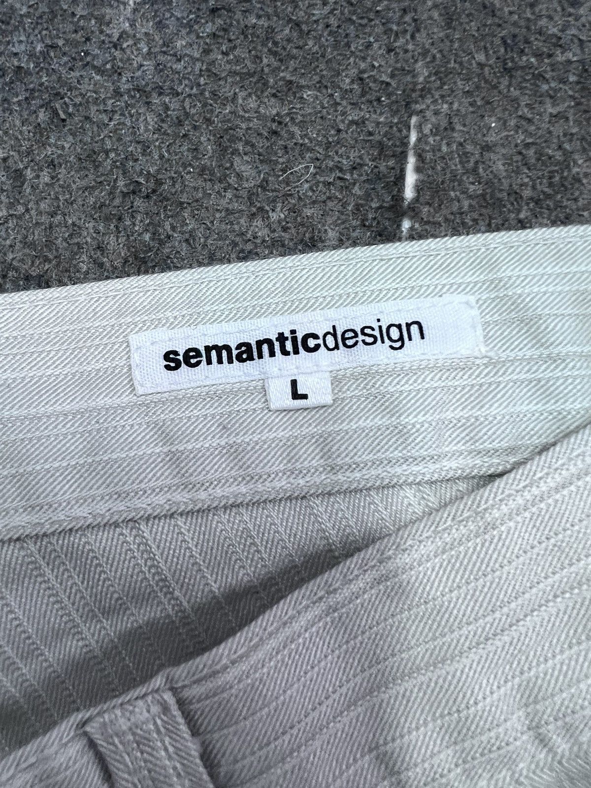 Japanese Brand × Vintage FLARED💥SEMANTIC DESIGN COTTON PANT Size US 31 - 7 Thumbnail