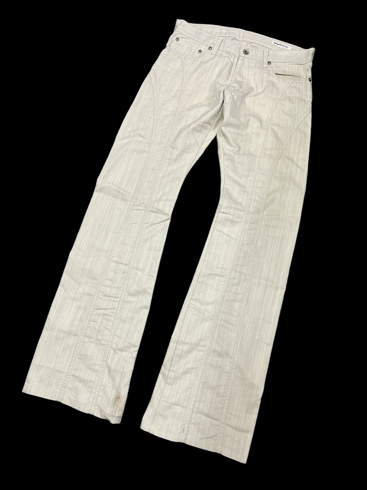 Japanese Brand × Vintage FLARED💥SEMANTIC DESIGN COTTON PANT Size US 31 - 5 Thumbnail