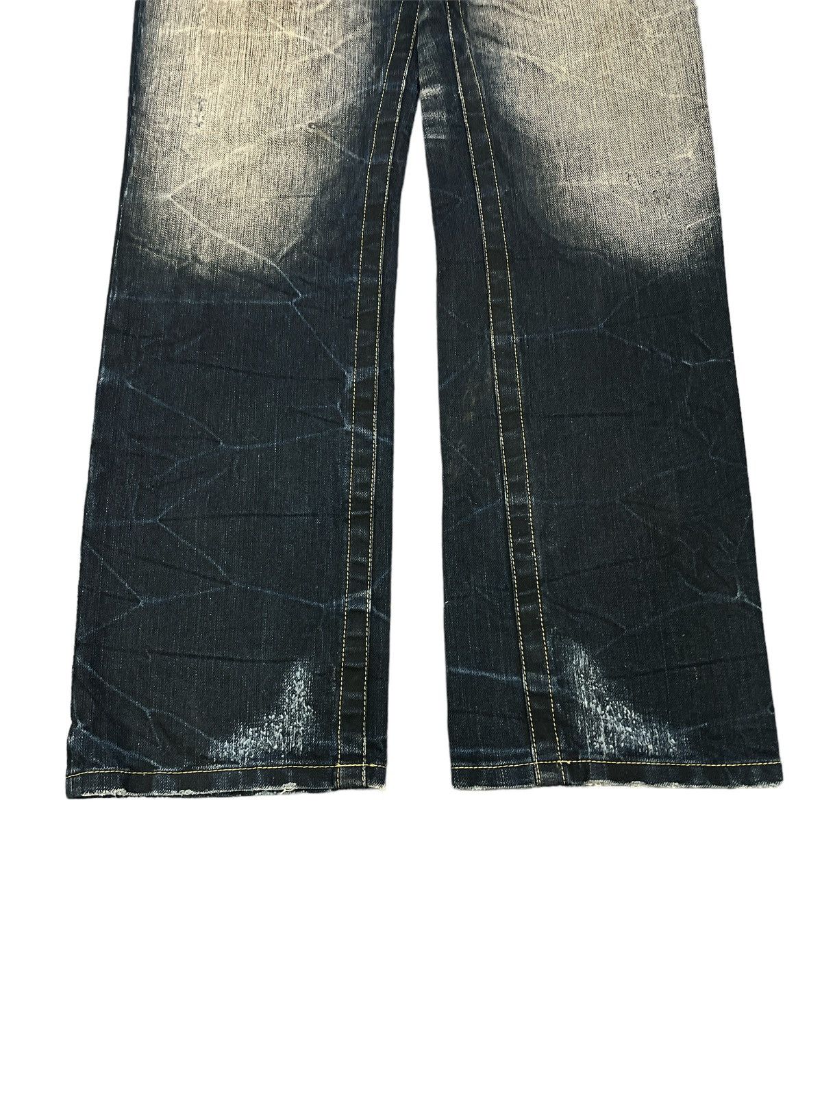 Japanese Brand × Vintage GRAIL🔥JAPANESE BRAND ARMYOFNO DISTRESSED DENIM PANT Size US 31 - 3 Thumbnail