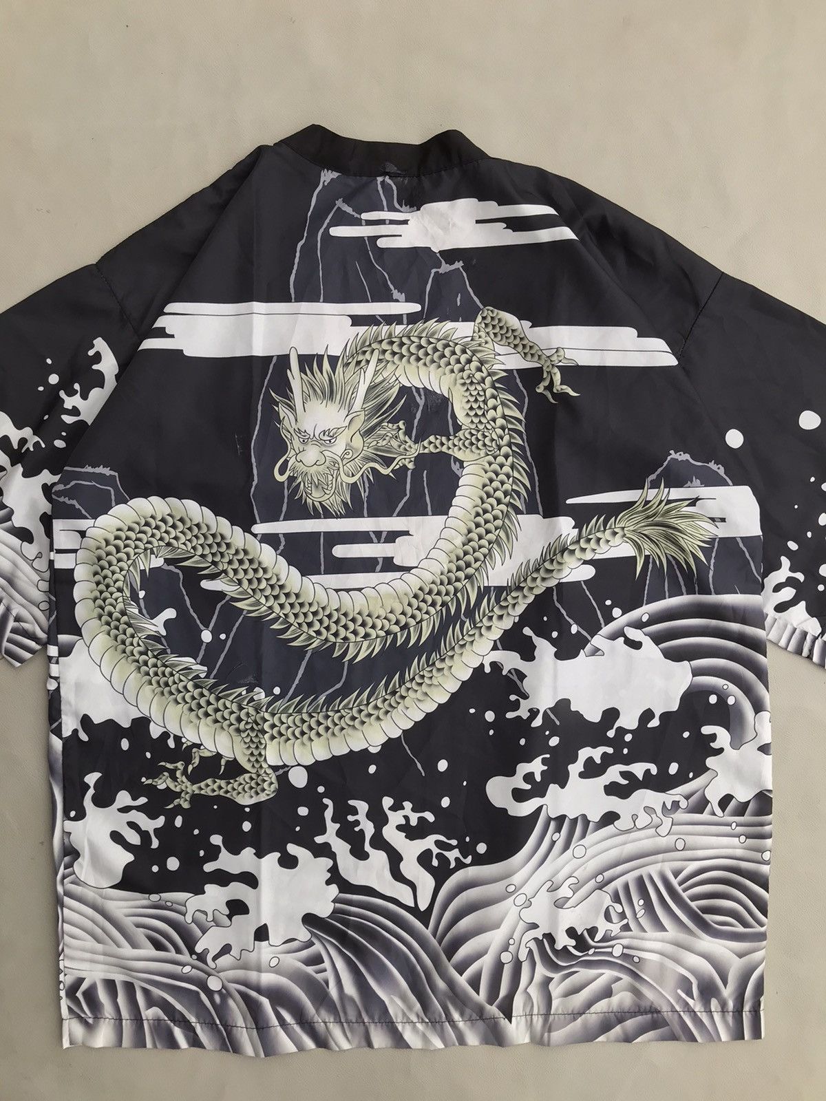 Japanese Brand Japanese Sukajan Kimono Shirt dragon Size US L / EU 52-54 / 3 - 4 Thumbnail